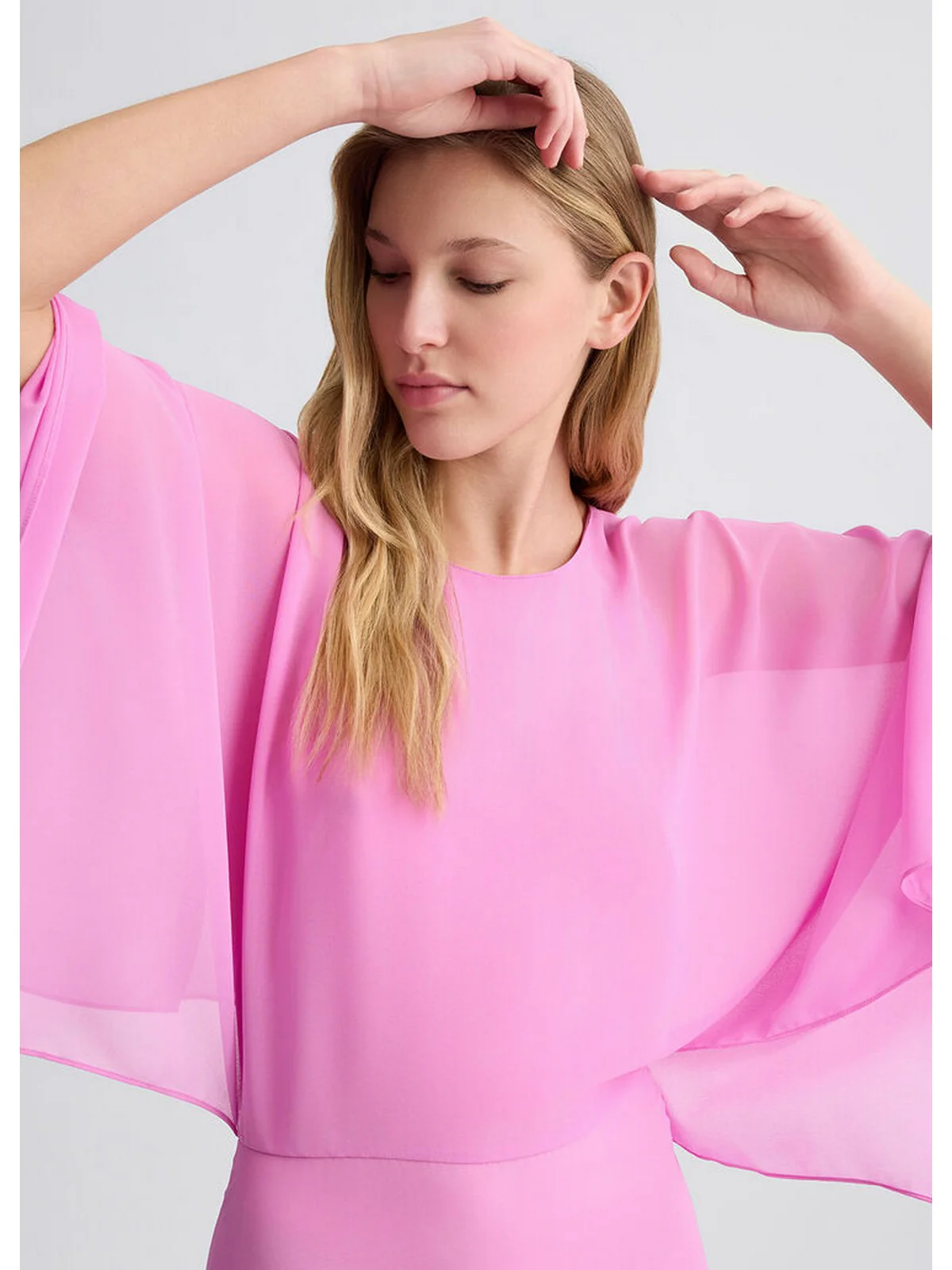 LIU JO BLACK Abito Donna  CA5355TS869 X0686 Pink cake - Image 2