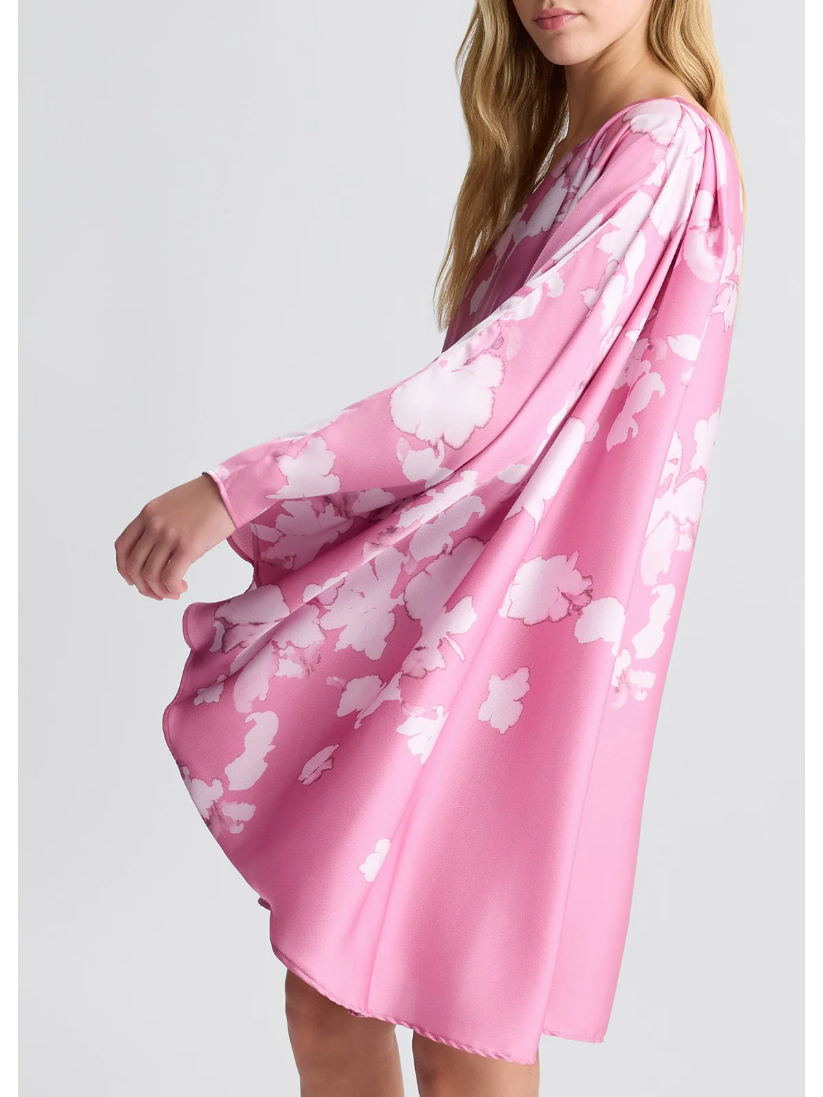 LIU JO BLACK Abito Donna CA5386TS872 M9259 PINK CAKE NUANC.BLOS - Image 2