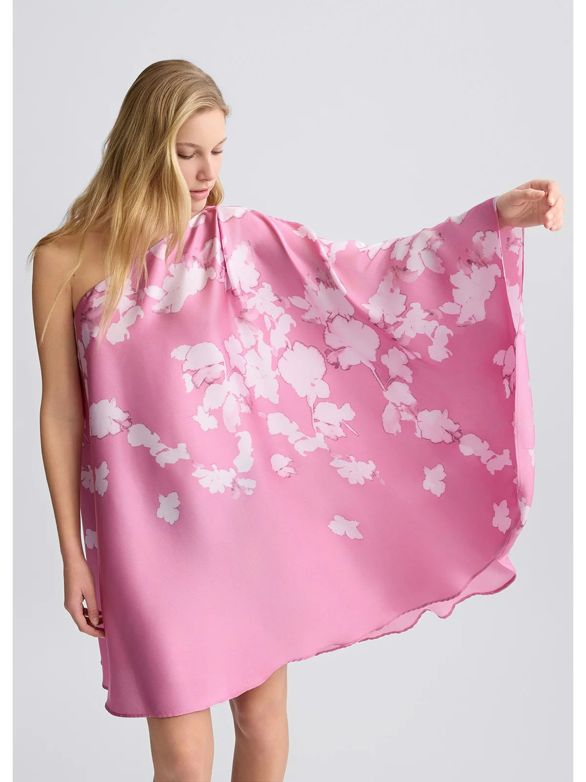 LIU JO BLACK Abito Donna CA5386TS872 M9259 PINK CAKE NUANC.BLOS - Image 3