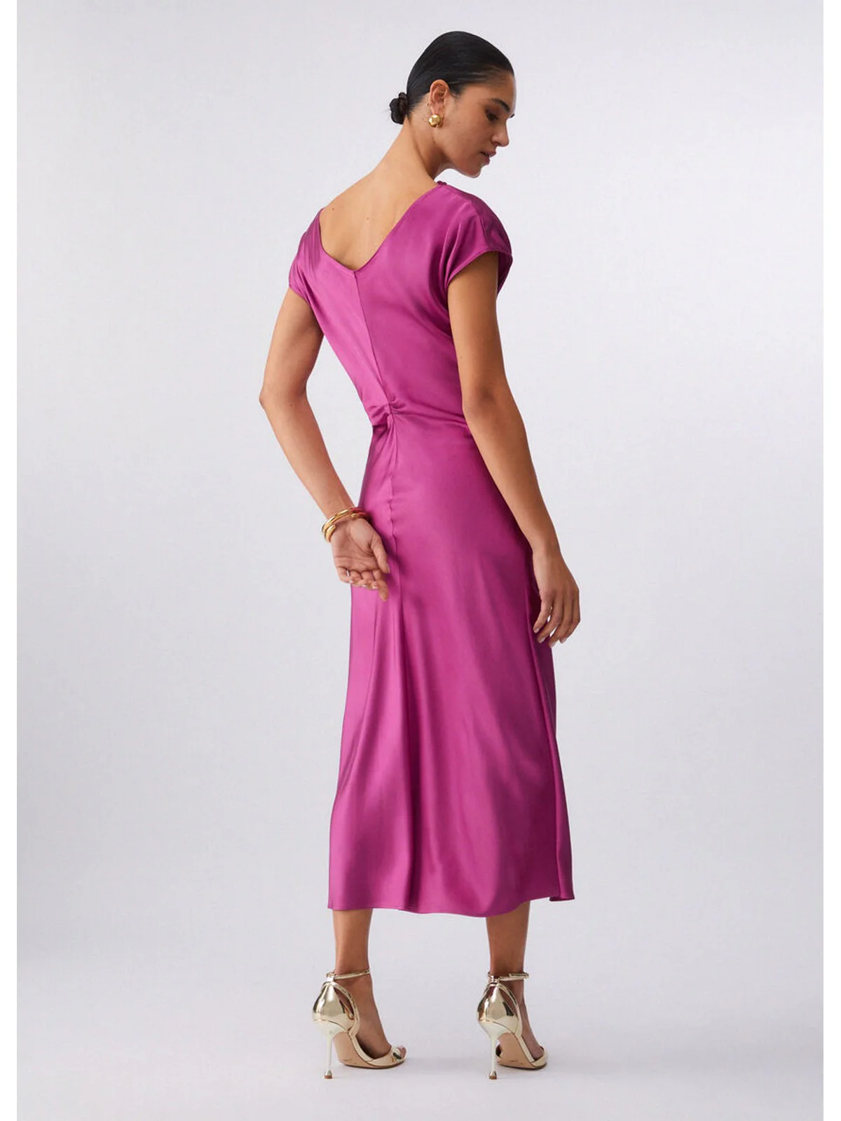 LIU JO BLACK Abito Donna  CA6176T522A P9632 Orchidea pink - Image 3
