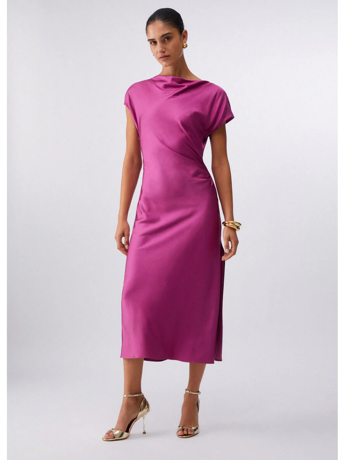 LIU JO BLACK Abito Donna  CA6176T522A P9632 Orchidea pink - Image 4