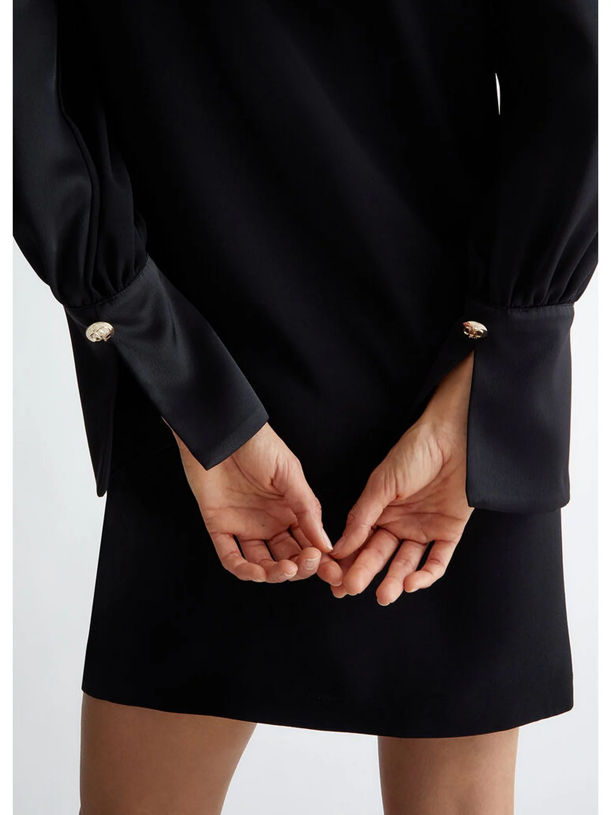 LIU JO BLACK Abito Donna  CF4064T3970 22222 Nero - Image 2