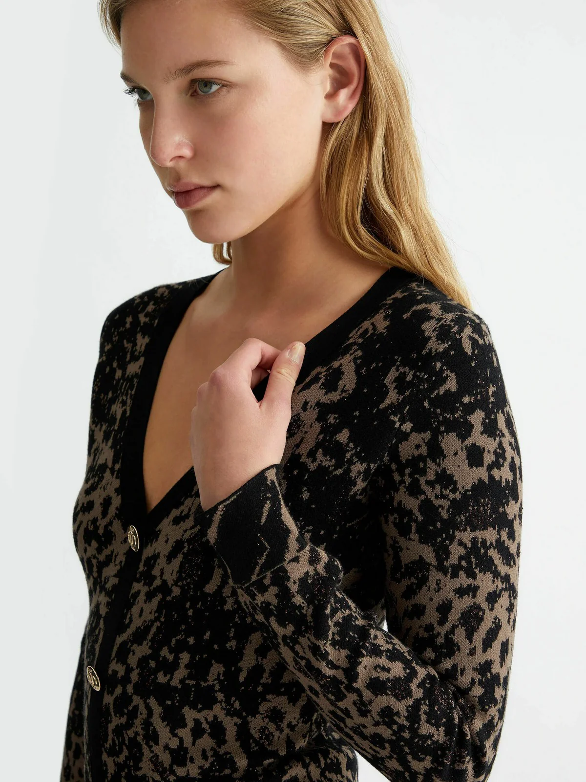 LIU JO BLACK Abito Donna  CF4431MA95H N9851 Marrone - Image 6