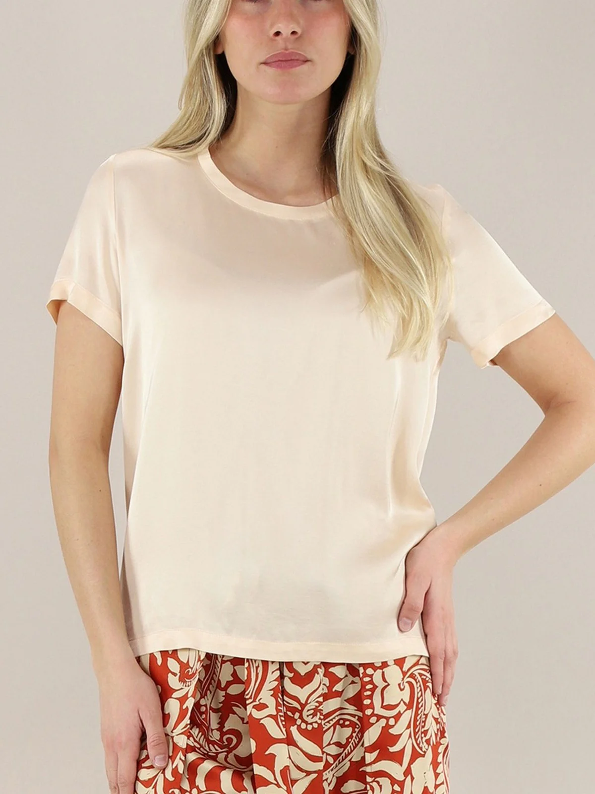 LIU JO BLACK Blusa Donna  CA5354T2571 X0659 Beige - Image 2