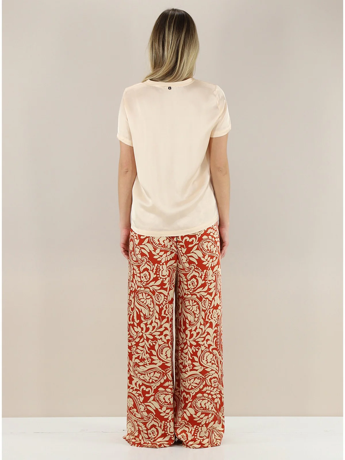 LIU JO BLACK Blusa Donna  CA5354T2571 X0659 Beige - Image 4