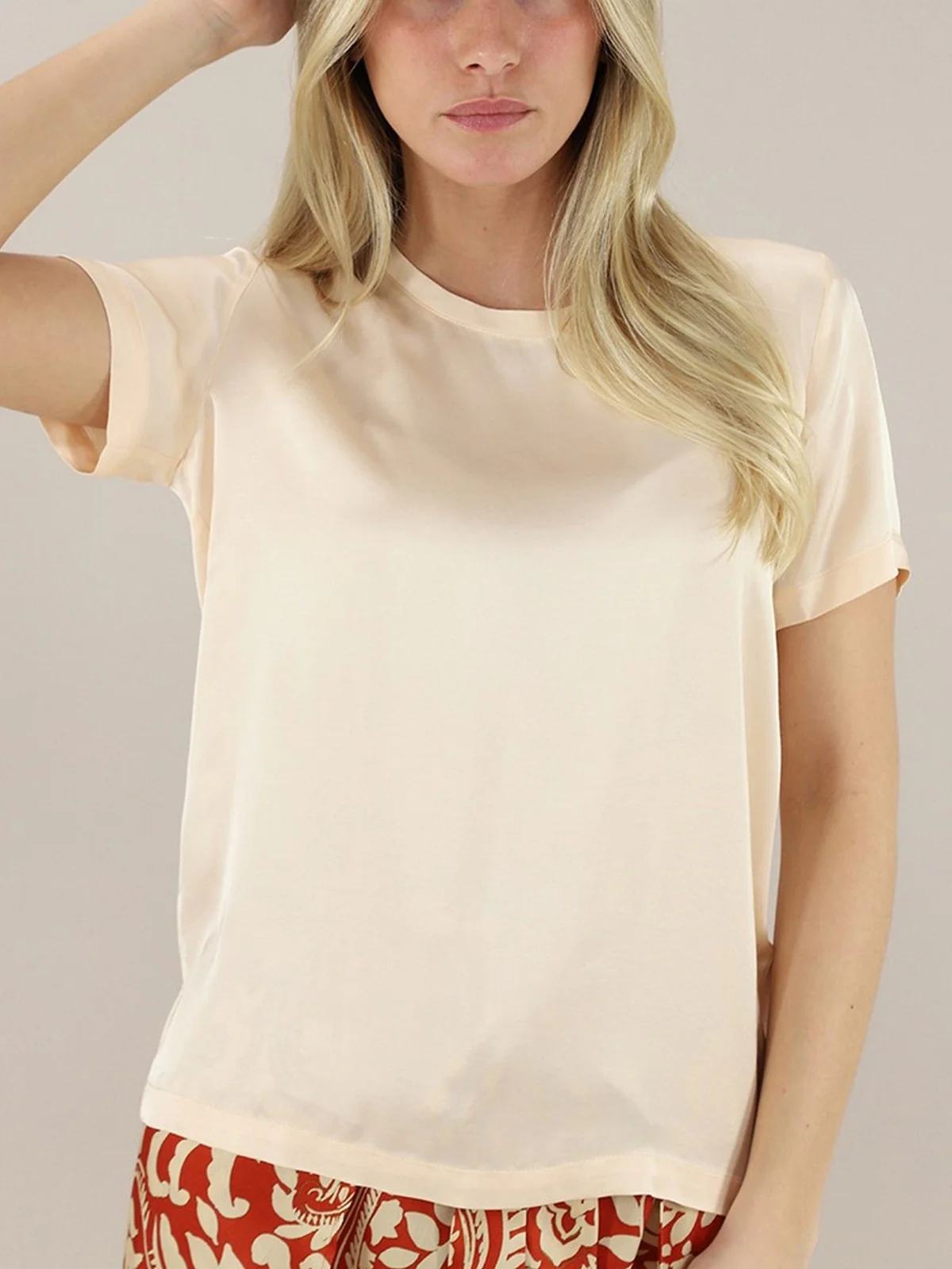 LIU JO BLACK Blusa Donna  CA5354T2571 X0659 Beige - Image 6