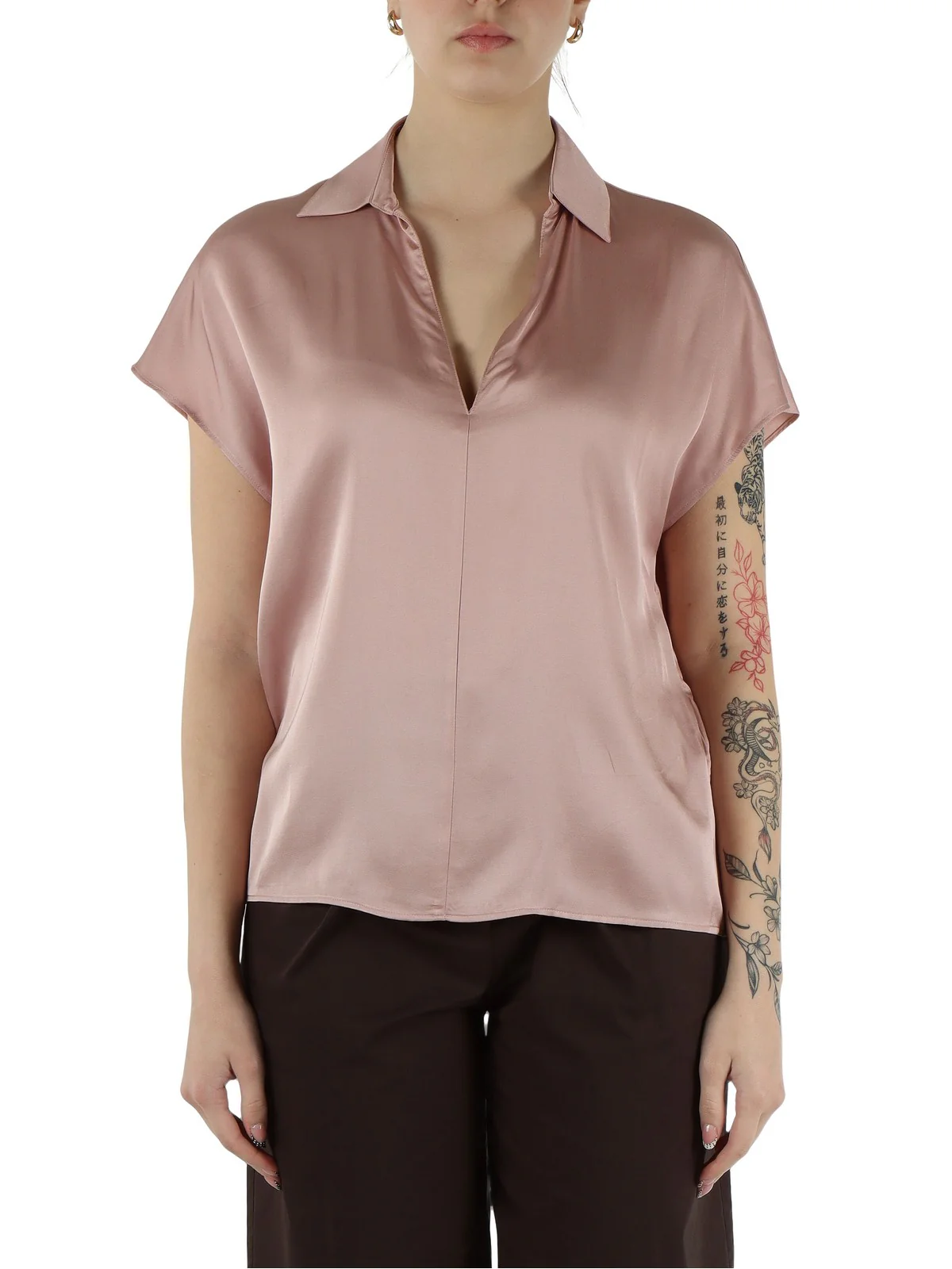 LIU JO BLACK Blusa Donna  CA6288T2571 P9645 Nude lt.rose - Image 3