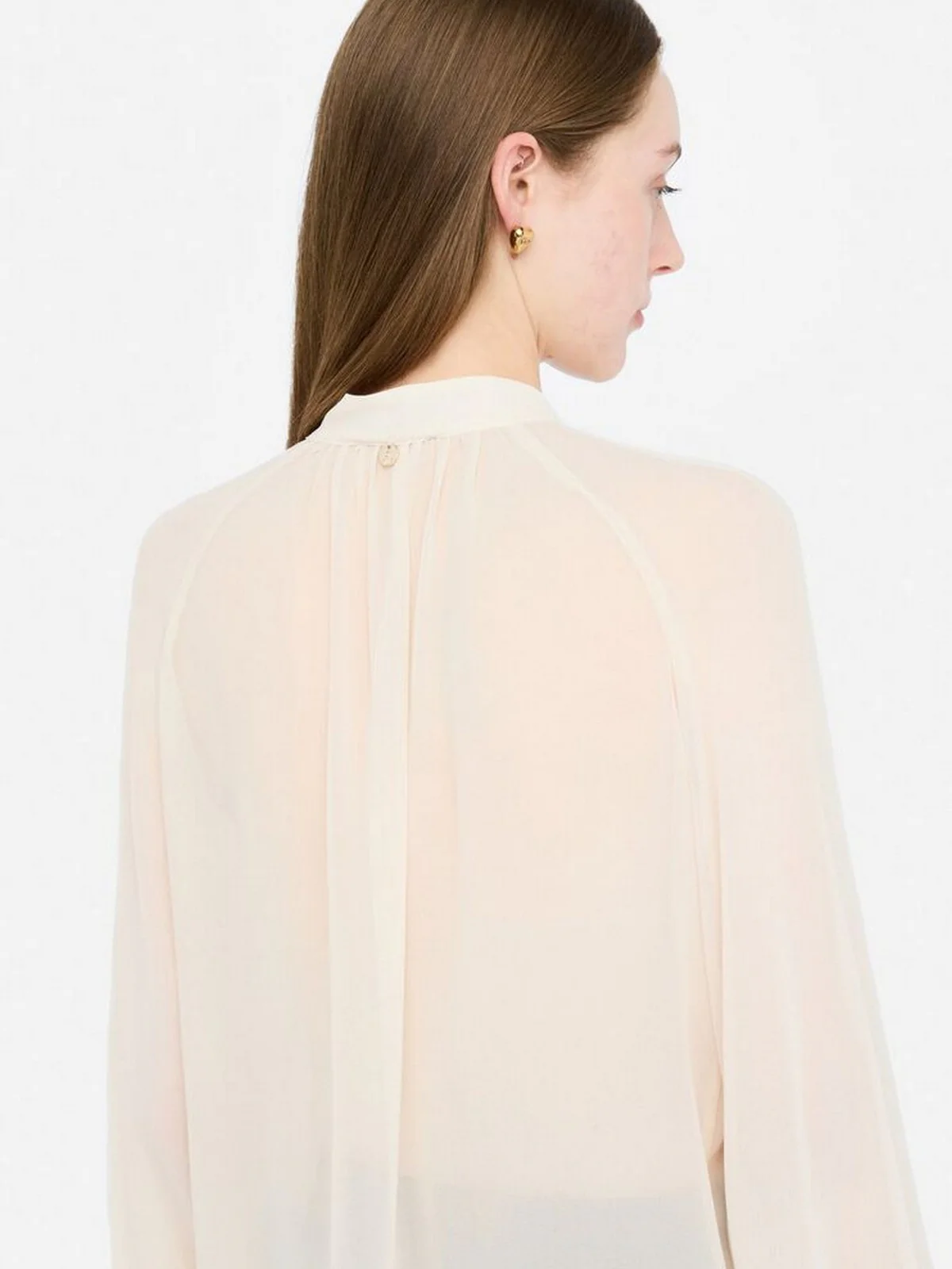 LIU JO BLACK Blusa Donna  CF5303TS869 X0726 IVORY - Image 2