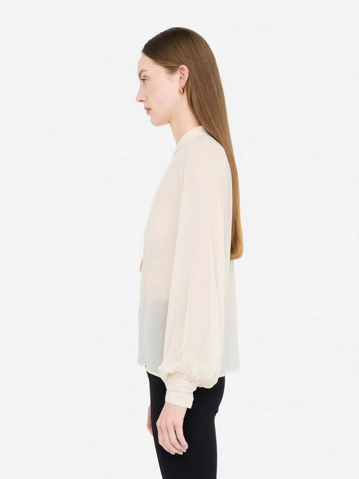LIU JO BLACK Blusa Donna  CF5303TS869 X0726 IVORY - Image 3