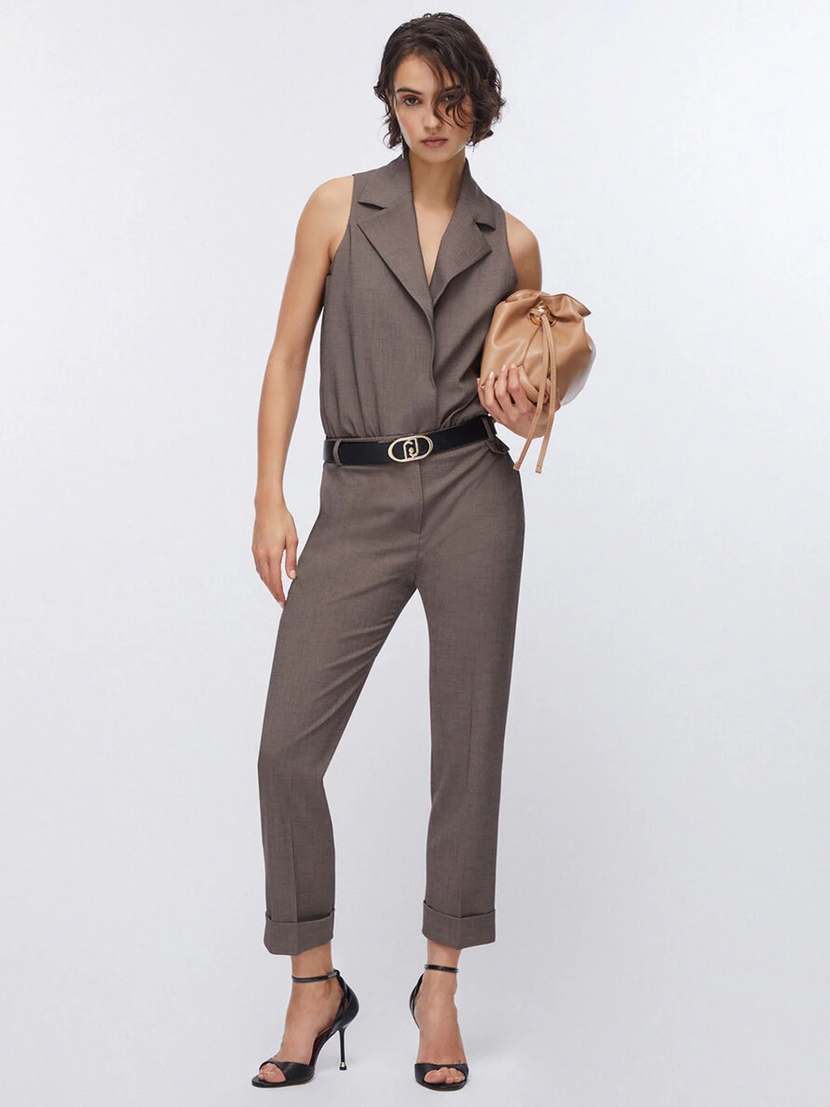 LIU JO BLACK Body Donna  CA6127T577A P9578 Pepe melange - Image 2