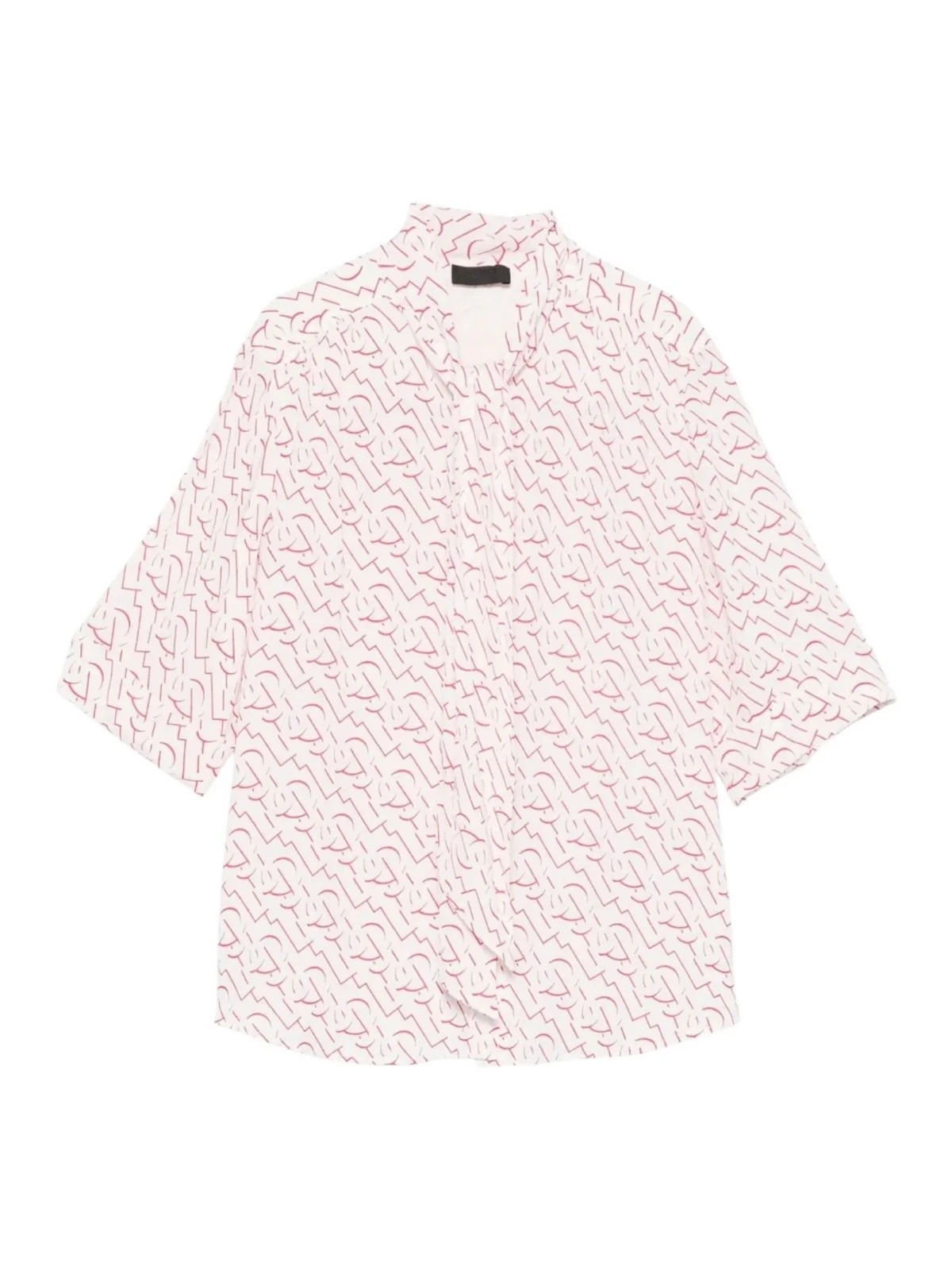 LIU JO BLACK Camicia Donna CA5216T5853 B1187 WHITE/RED