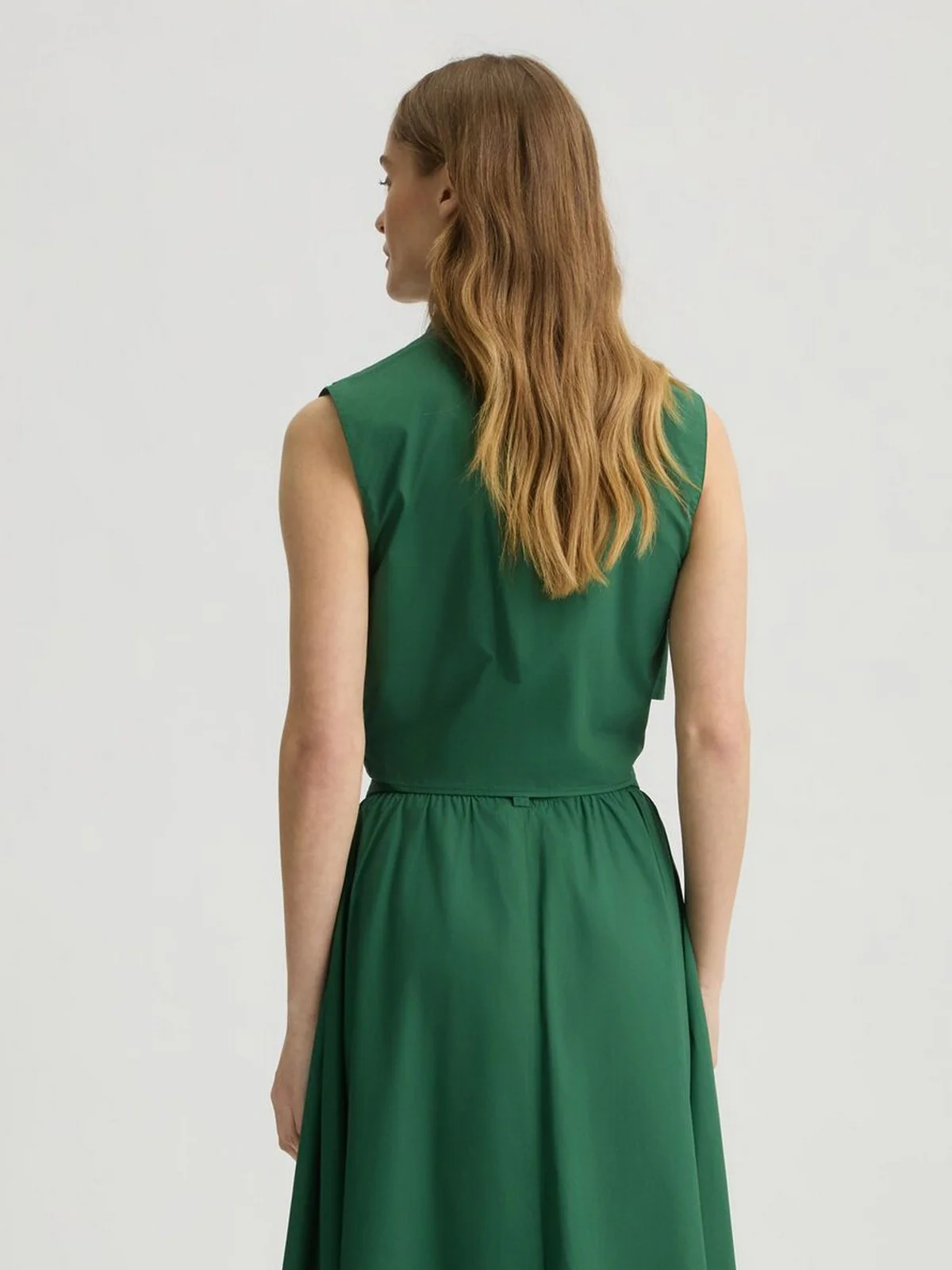 LIU JO BLACK Camicia Donna  CA5408TS246 X0665 Verde - Image 3
