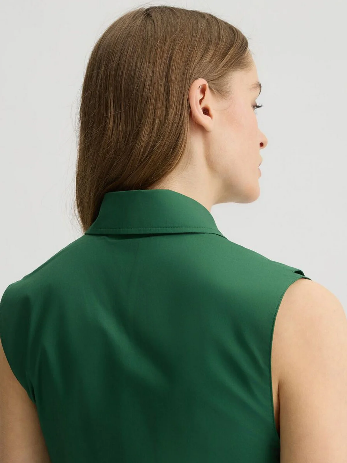 LIU JO BLACK Camicia Donna  CA5408TS246 X0665 Verde - Image 6