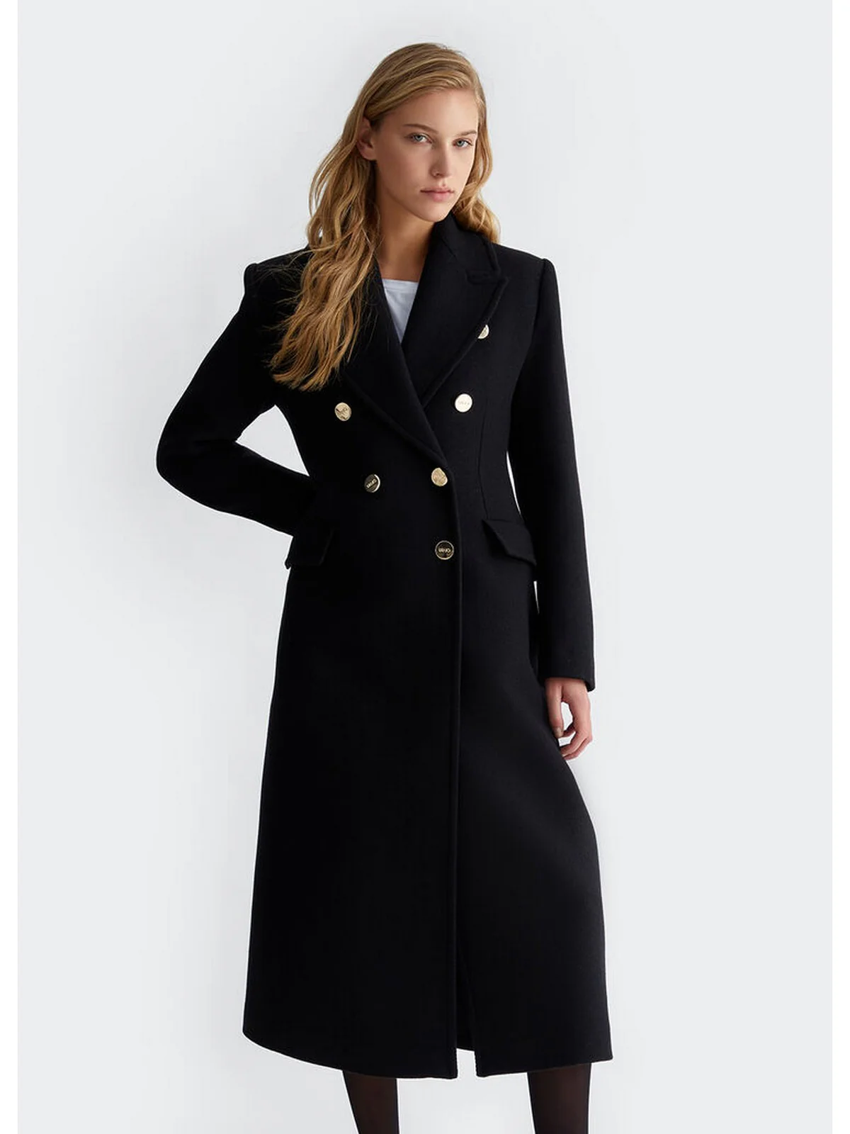 LIU JO BLACK Cappotto Donna  CF4011T3575 22222 Nero - Image 5