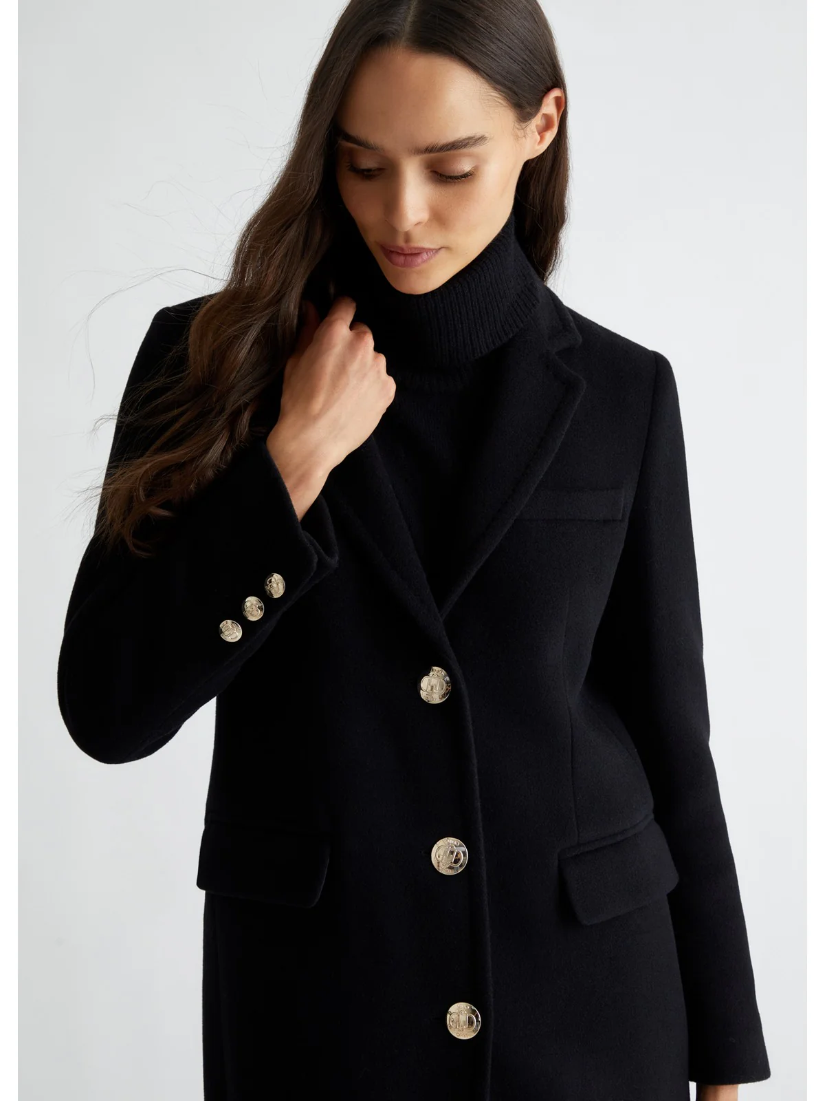LIU JO BLACK Cappotto Donna CF4333T2583 22222 Nero - Image 2