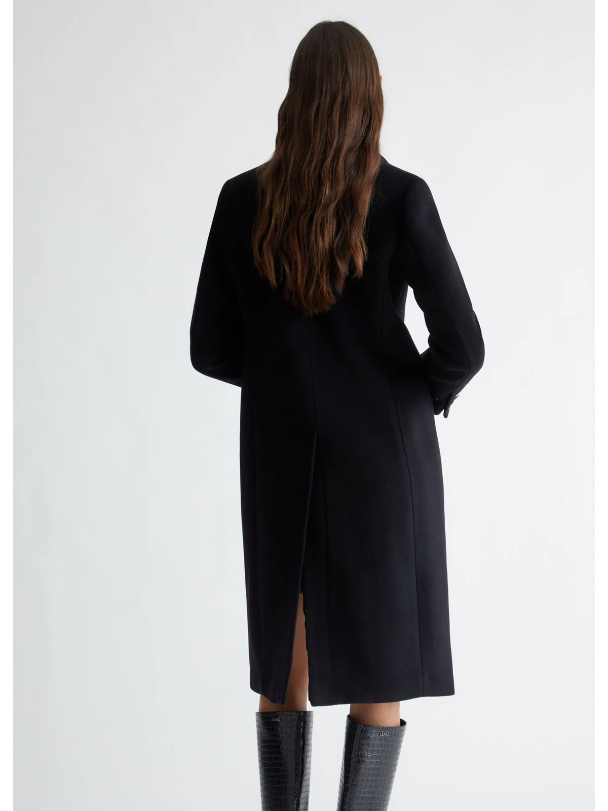 LIU JO BLACK Cappotto Donna CF4333T2583 22222 Nero - Image 5