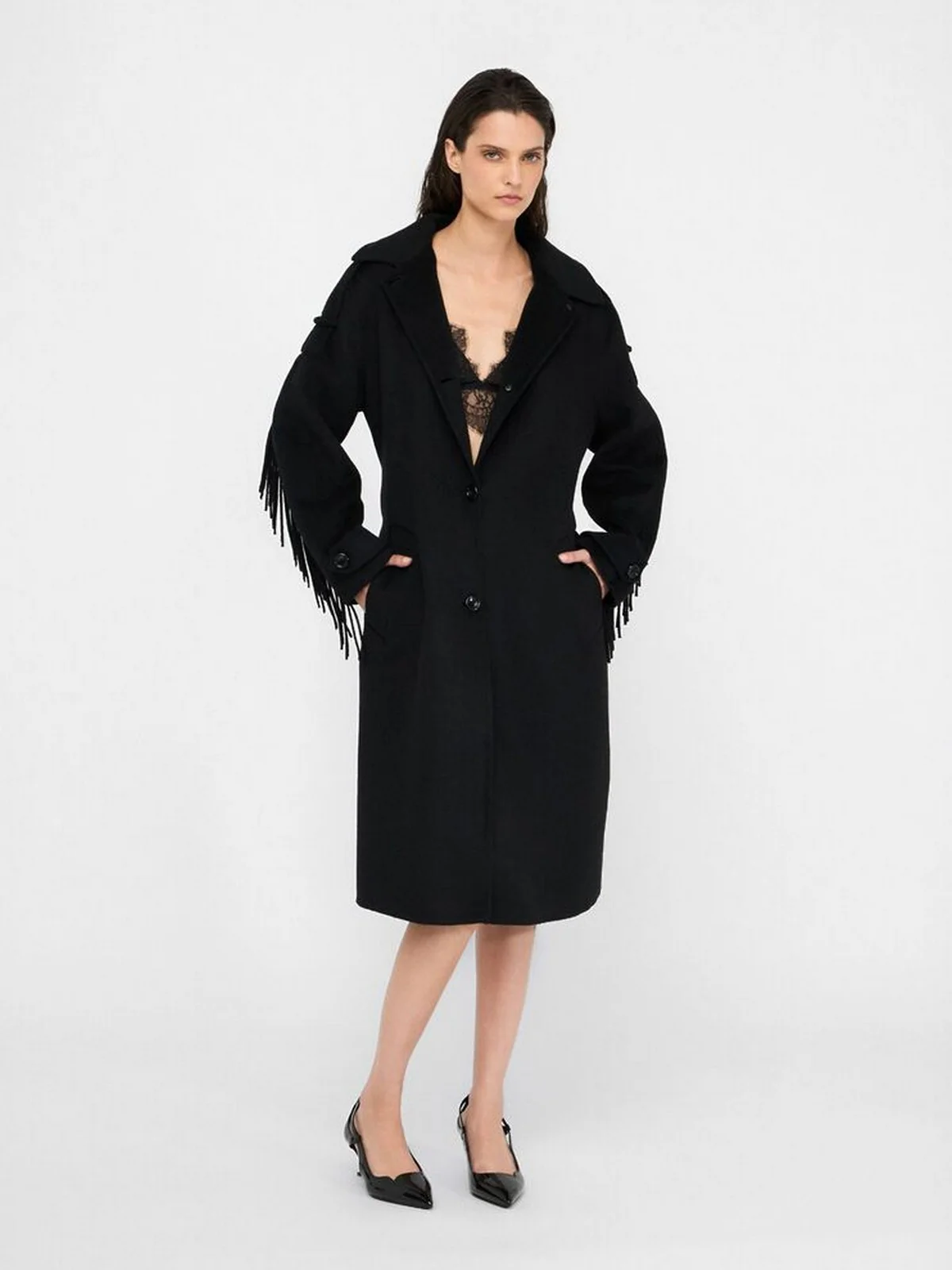 LIU JO BLACK Cappotto Donna CF5058T4627 22222 Nero - Image 2