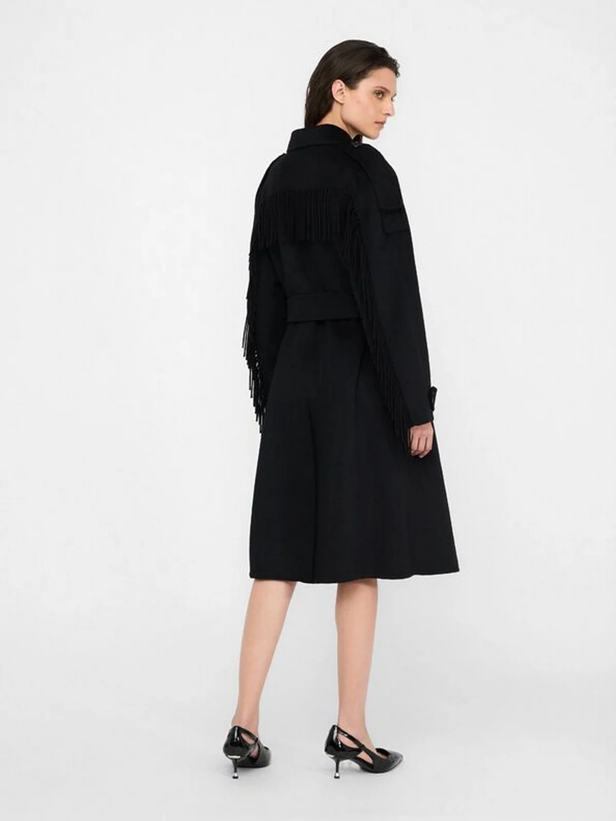 LIU JO BLACK Cappotto Donna CF5058T4627 22222 Nero - Image 5