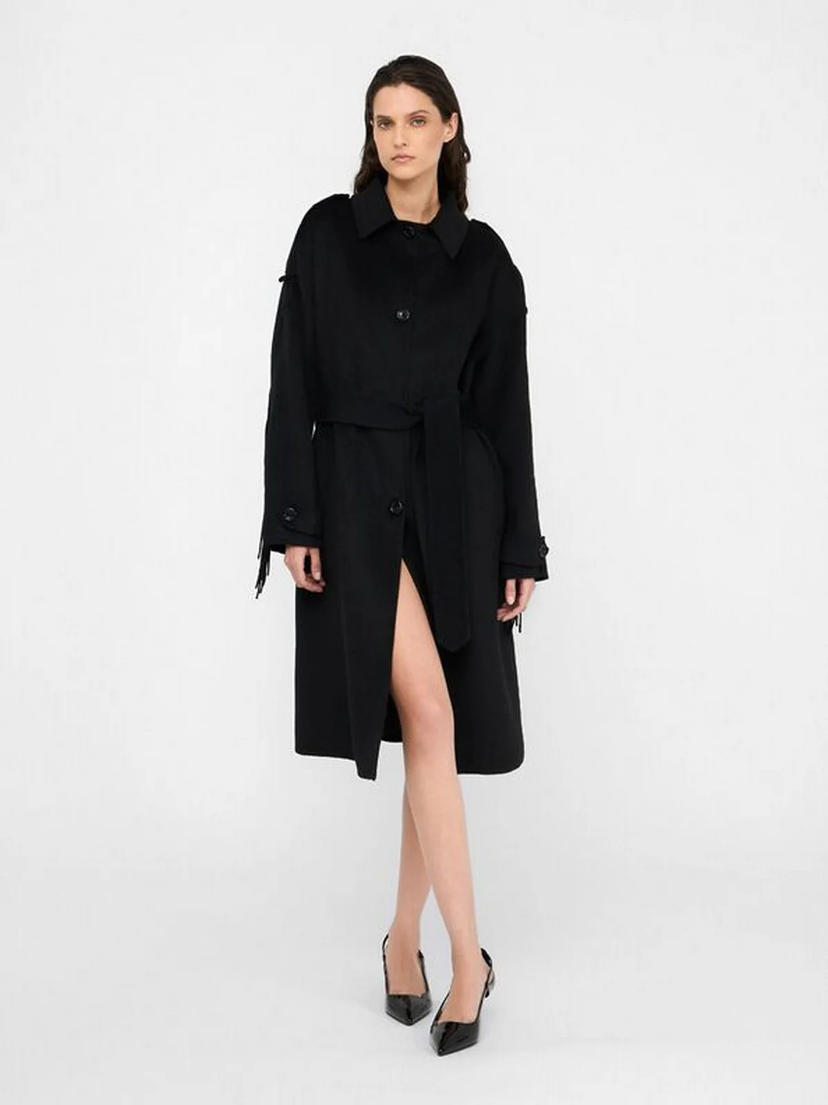 LIU JO BLACK Cappotto Donna CF5058T4627 22222 Nero - Image 6