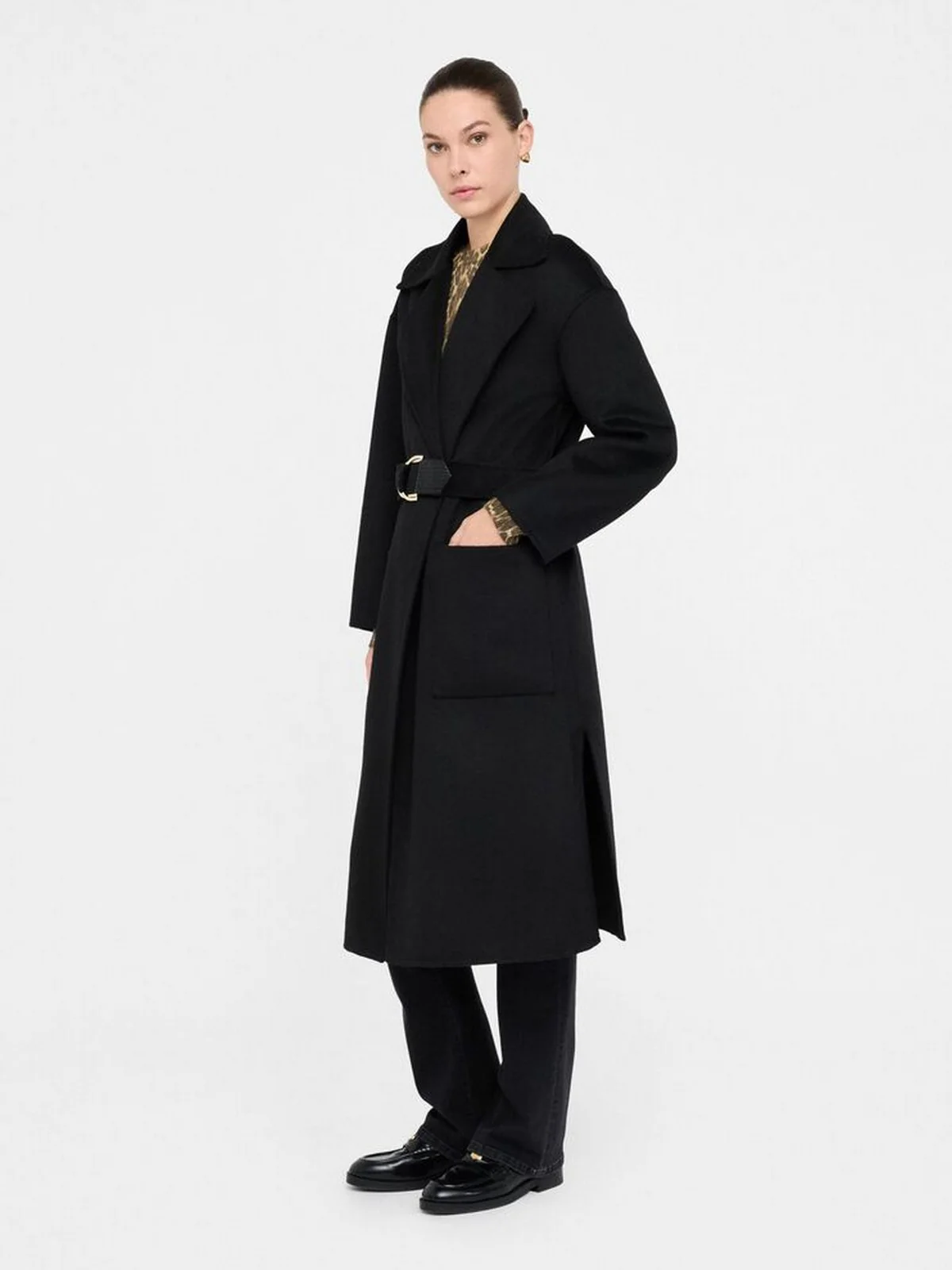 LIU JO BLACK Cappotto Donna CF5283T4627 22222 Nero - Image 3