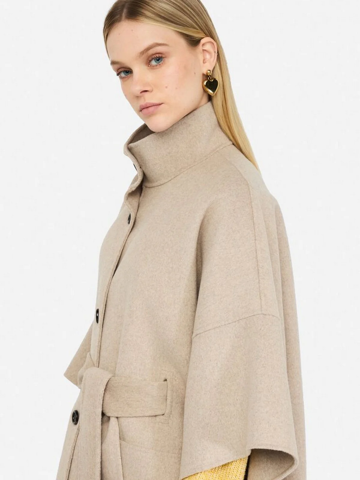 LIU JO BLACK Cappotto Donna  CF5293T4627 71500 MASTICE - Image 3
