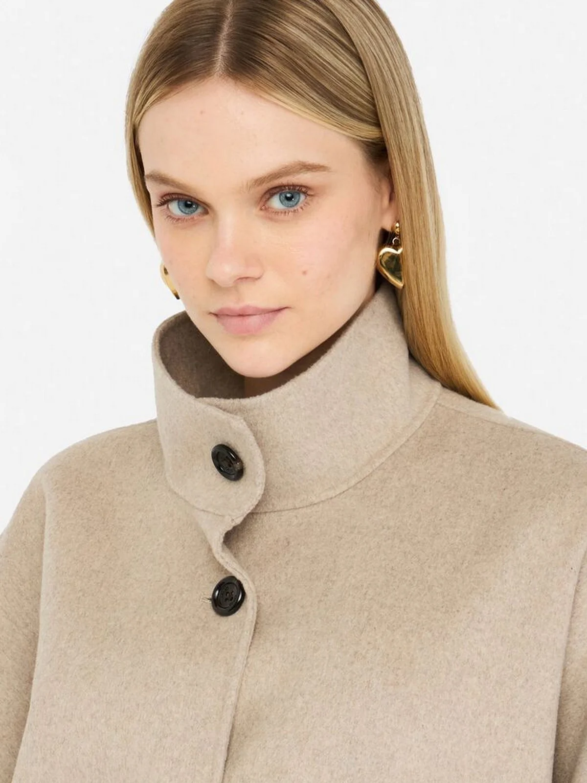 LIU JO BLACK Cappotto Donna  CF5293T4627 71500 MASTICE - Image 4