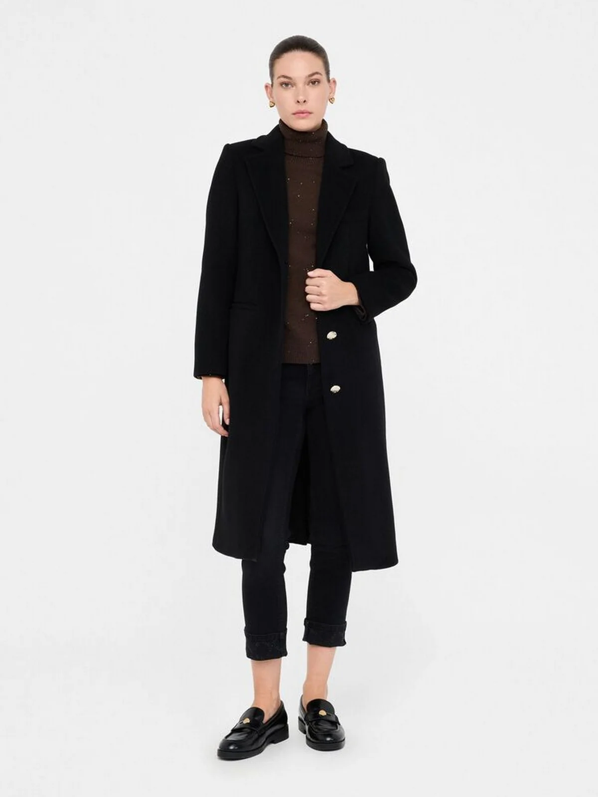 LIU JO BLACK Cappotto Donna CF5305T2583 22222 Nero - Image 2