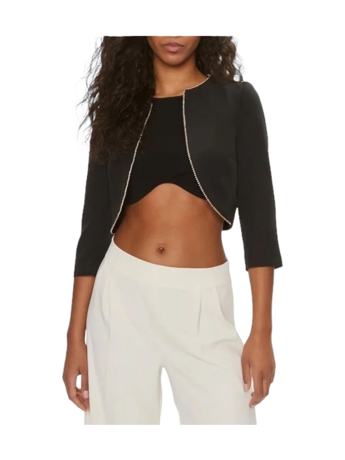 LIU JO BLACK Giacca Donna CA4227T2200 22222 Nero - Image 2