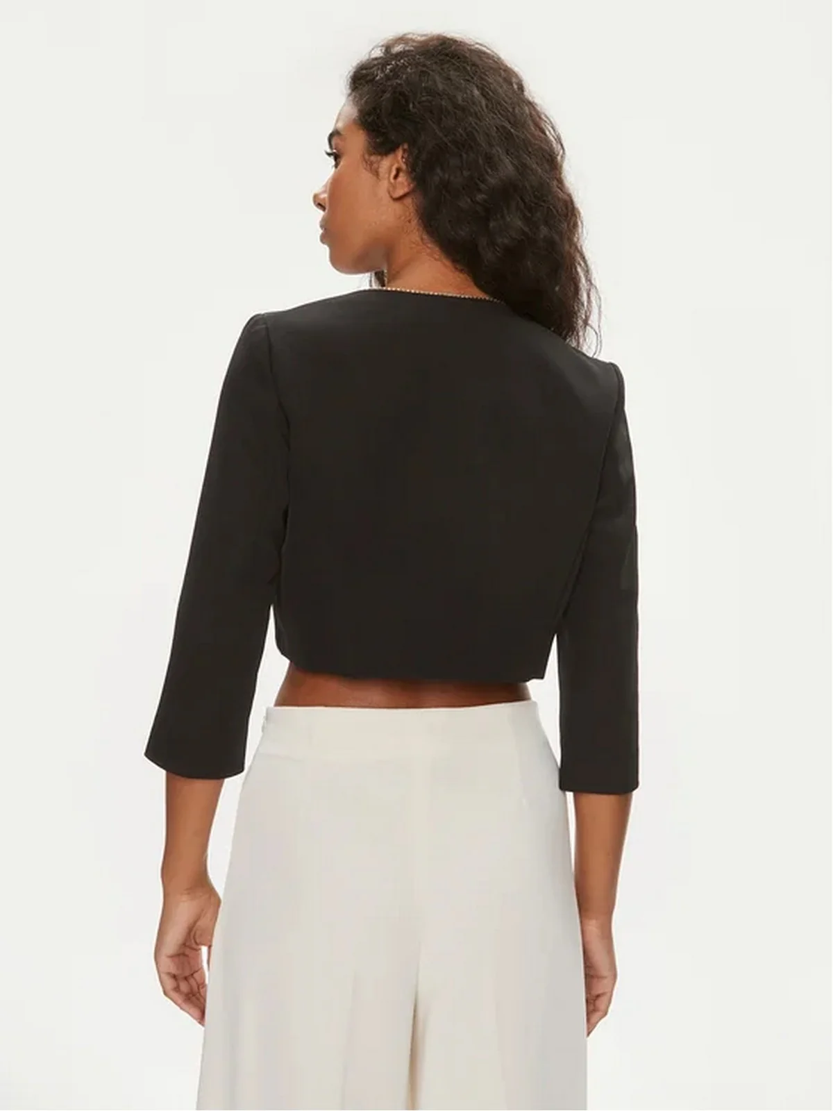 LIU JO BLACK Giacca Donna CA4227T2200 22222 Nero - Image 3