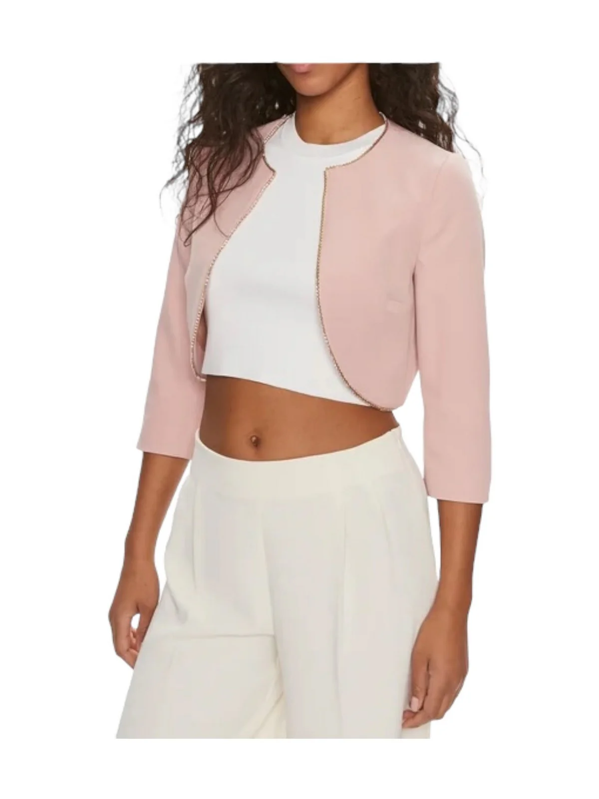 LIU JO BLACK Giacca Donna CA4227T2200 X0549 Rosa - Image 2