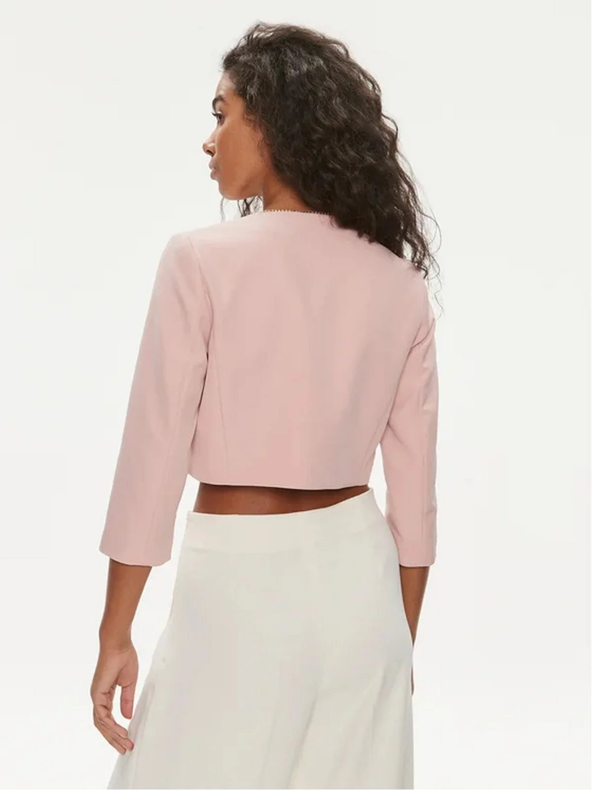 LIU JO BLACK Giacca Donna CA4227T2200 X0549 Rosa - Image 3