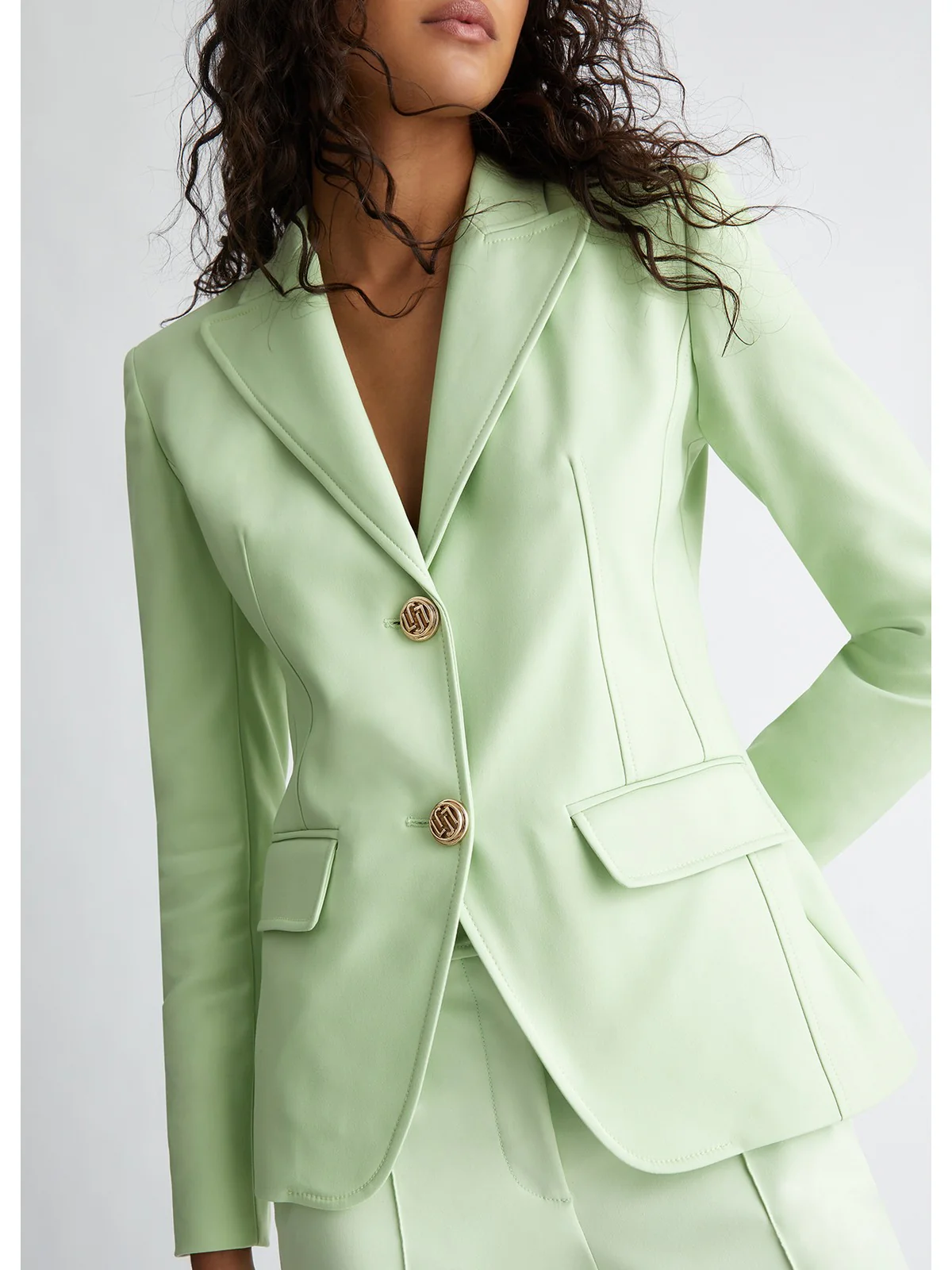 LIU JO BLACK Giacca Donna  CA4337T2553 X0546 Verde - Image 3