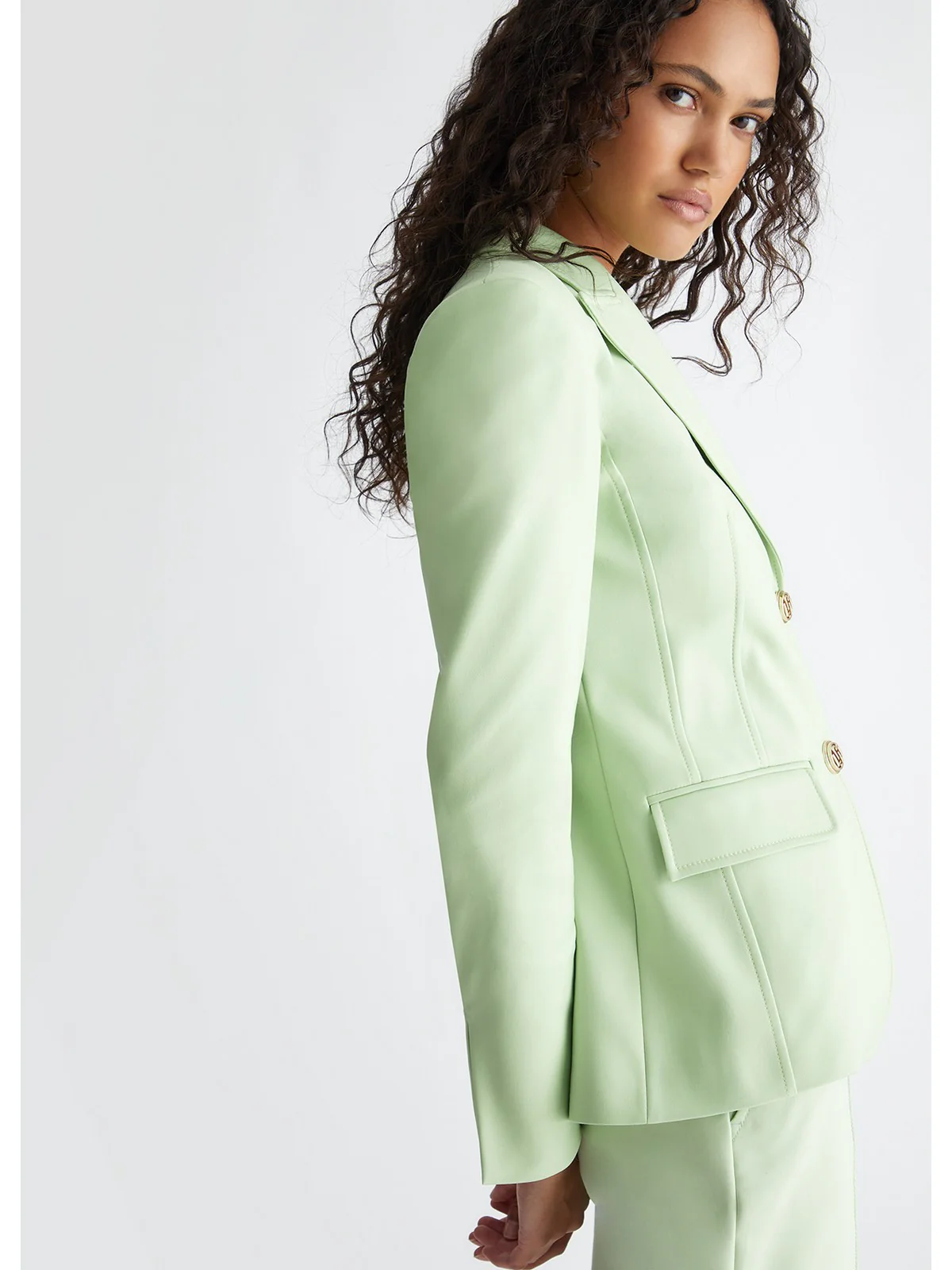 LIU JO BLACK Giacca Donna  CA4337T2553 X0546 Verde - Image 5