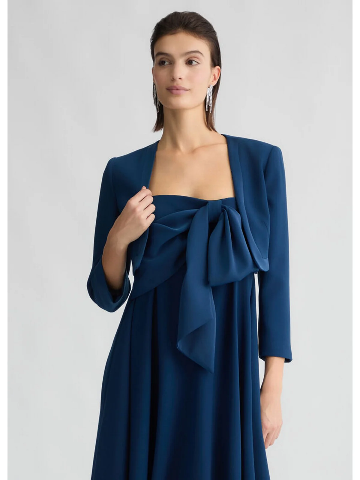 LIU JO BLACK Giacca Donna  CA5247T3970 X0648 Blu - Image 5