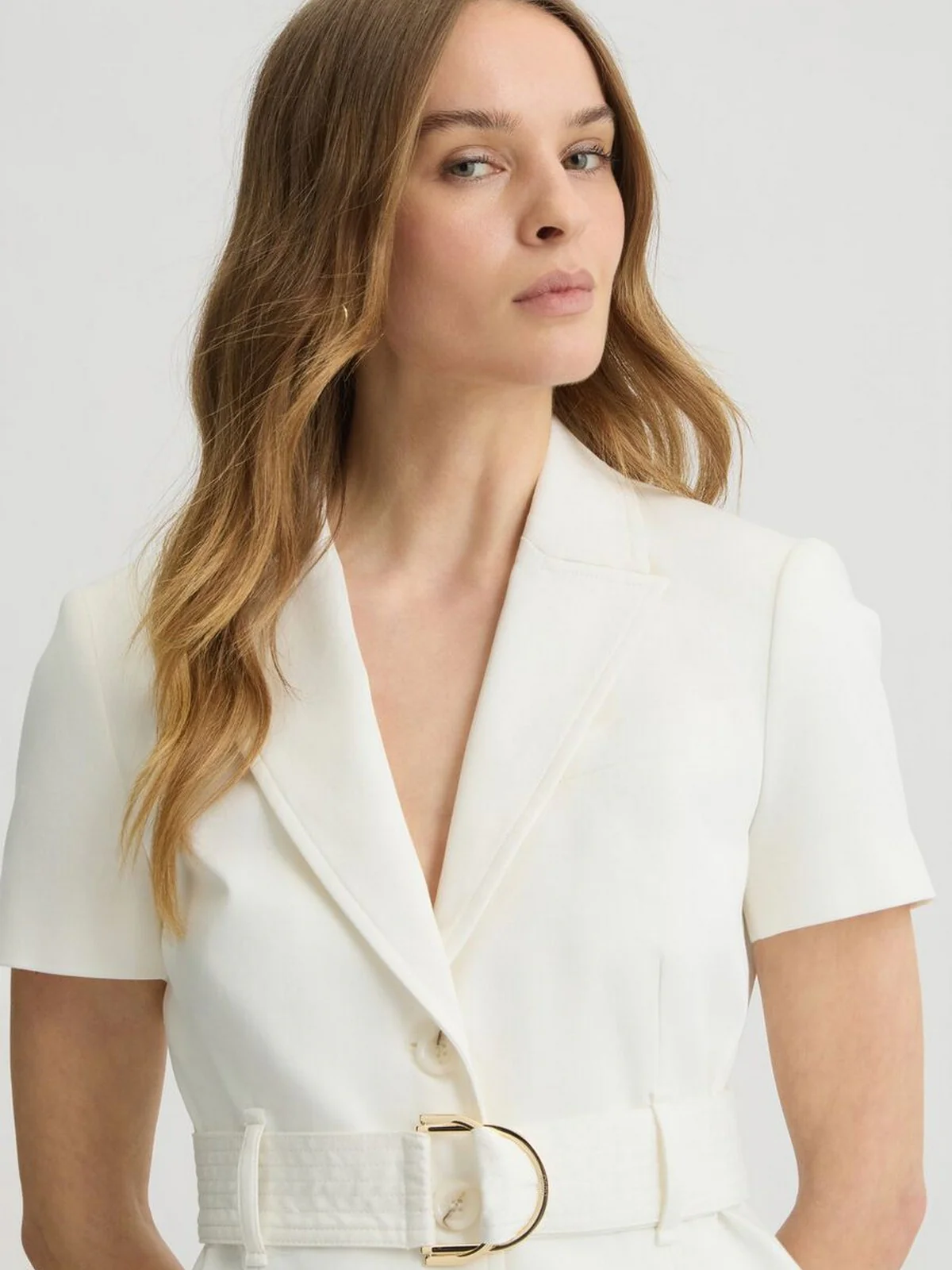 LIU JO BLACK Giacca Donna  CA5286T4691 X0256 Bianco - Image 4