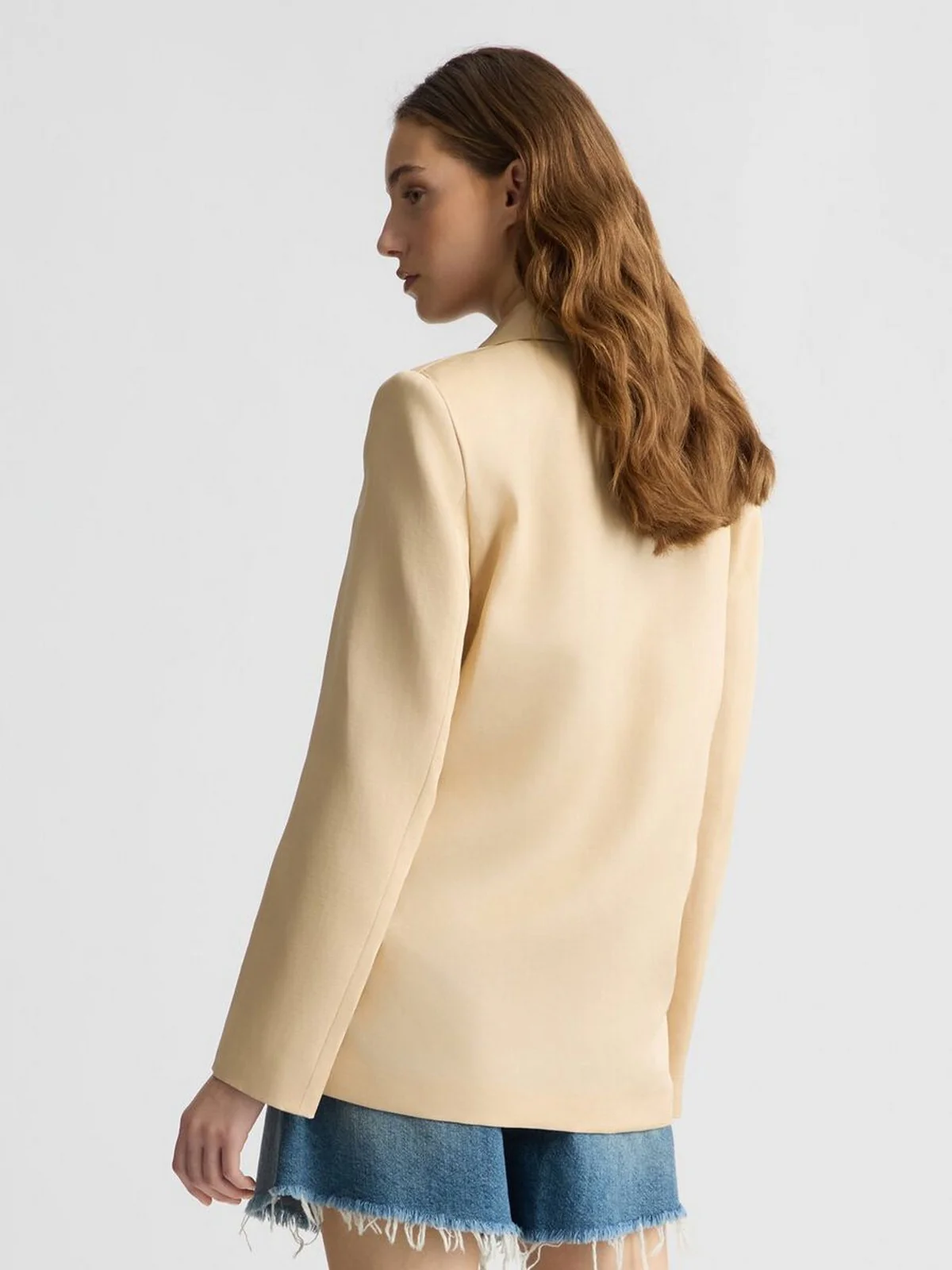 LIU JO BLACK Giacca Donna  CA5349T2983 X0650 Beige - Image 3