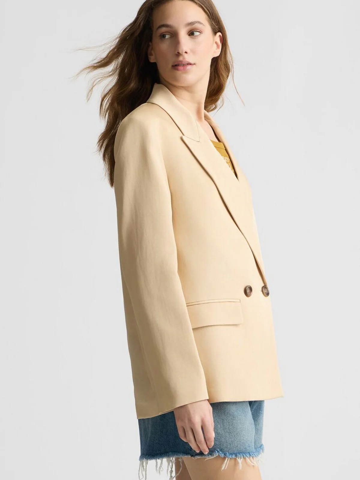 LIU JO BLACK Giacca Donna  CA5349T2983 X0650 Beige - Image 5