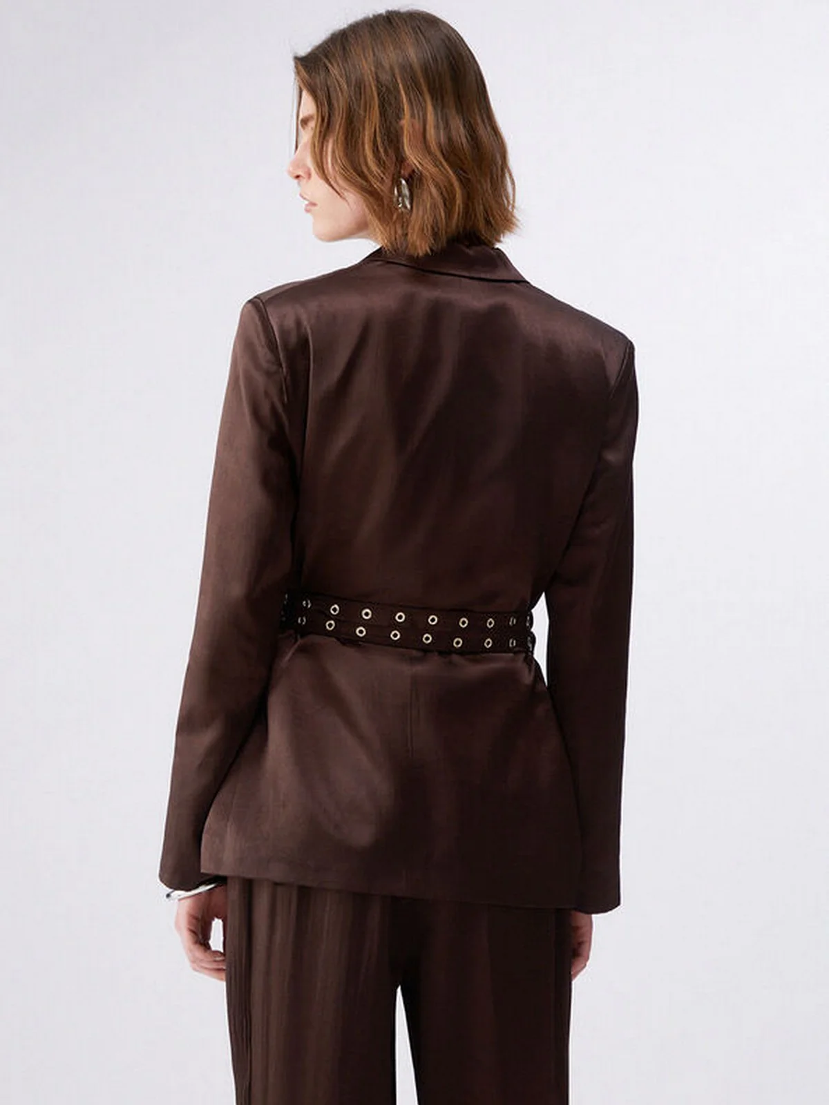 LIU JO BLACK Giacca Donna  CA6146T450A P9576 Chocolate black - Image 6