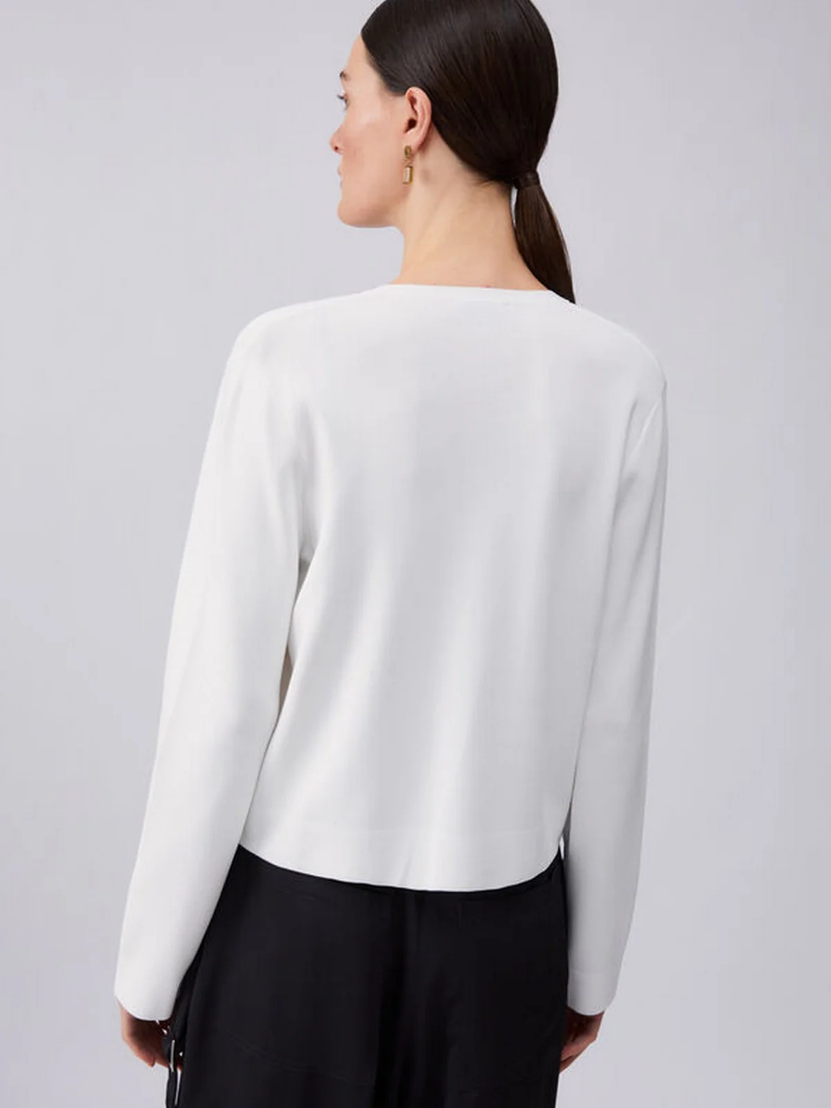LIU JO BLACK Giacca Donna  CA6198MS55N P9636 Gleam white - Image 6