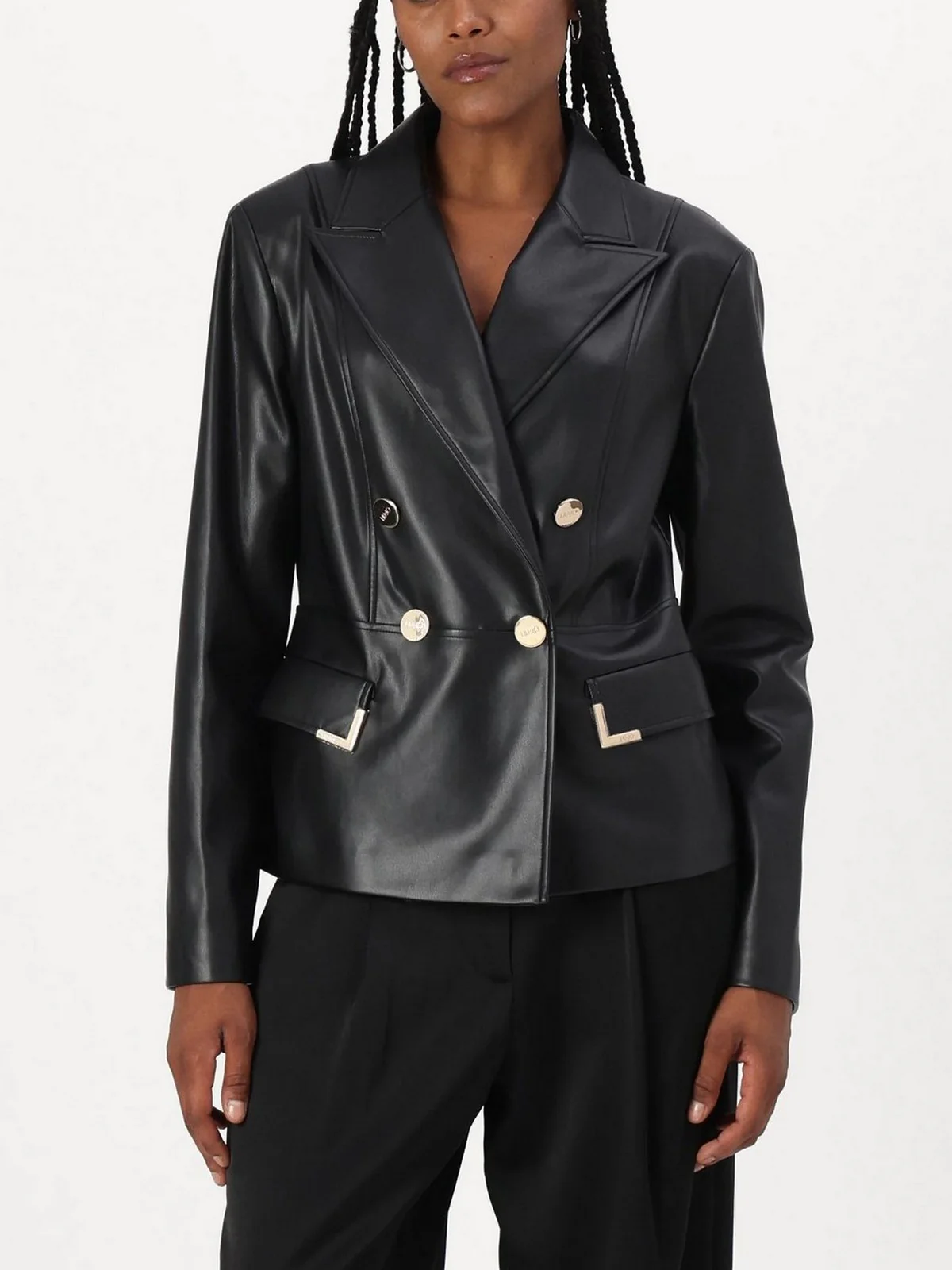 LIU JO BLACK Giacca Donna  CF4135E0624 22222 Nero - Image 2