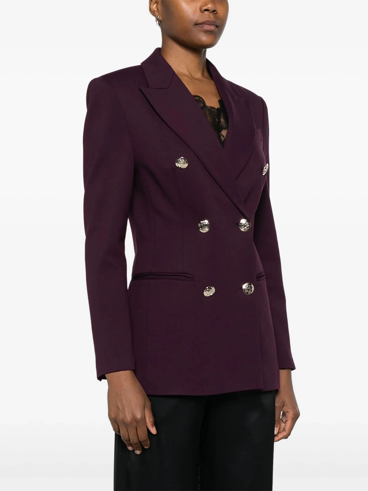 LIU JO BLACK Giacca Donna  CF4368J1857 X0593 Viola - Image 3