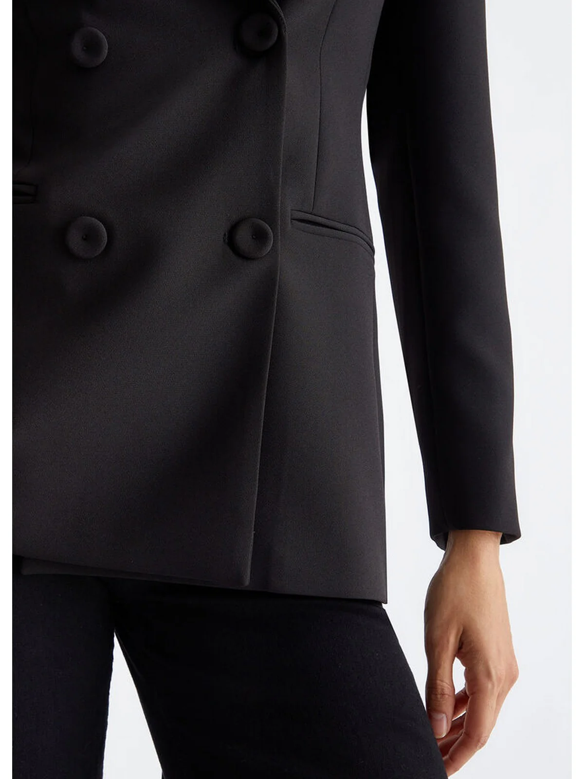 LIU JO BLACK Giacca Donna CF4433T2527 22222 Nero - Image 3