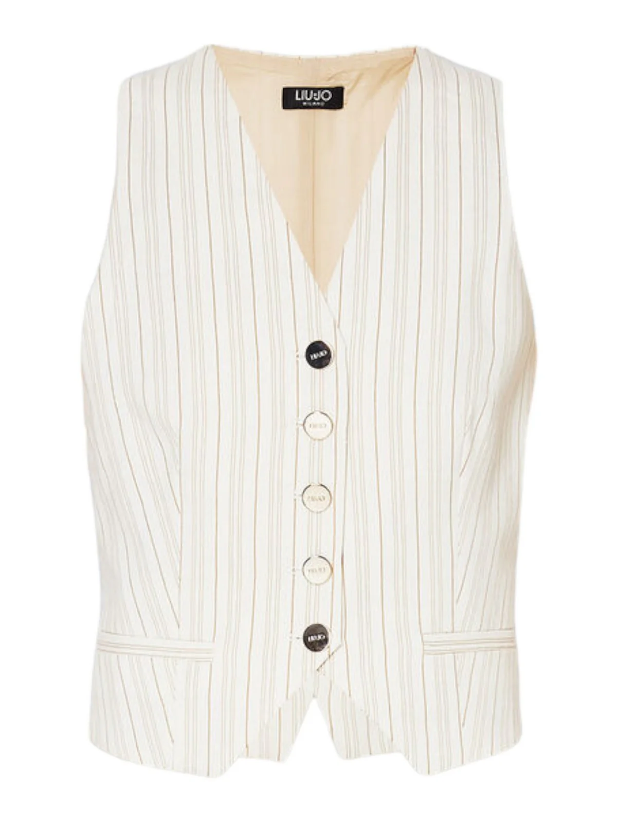 LIU JO BLACK Gilet Donna CA4287T3790 N9037 Bianco