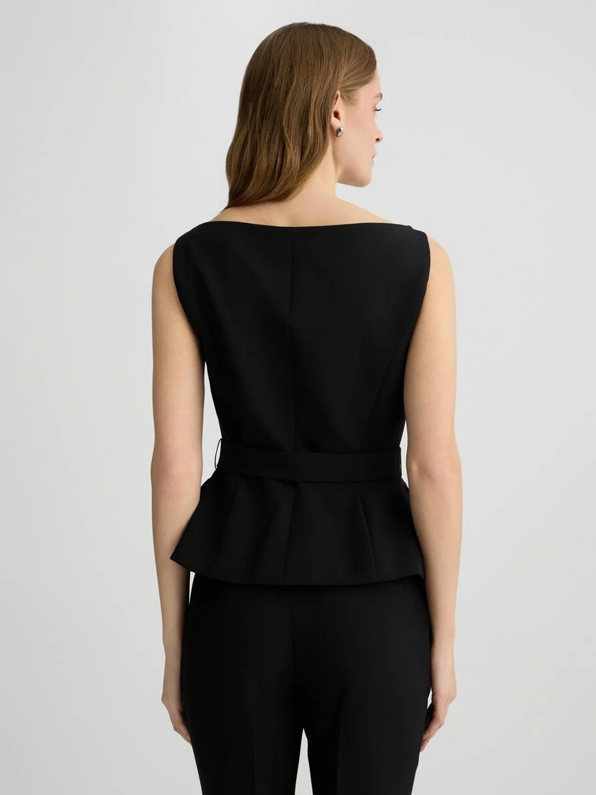LIU JO BLACK Gilet Donna  CA5098T2200 22222 Nero - Image 3