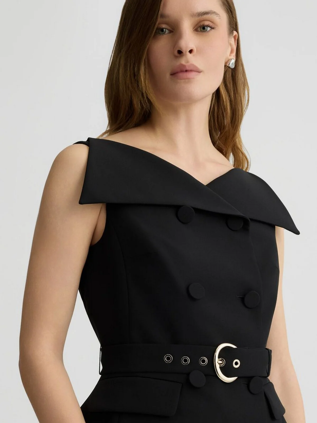 LIU JO BLACK Gilet Donna  CA5098T2200 22222 Nero - Image 4