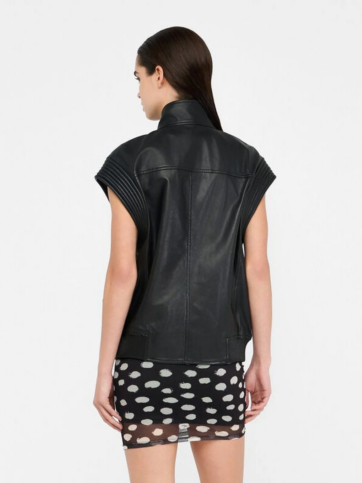 LIU JO BLACK Gilet Donna  CF5163P0379 22222 Nero - Image 3