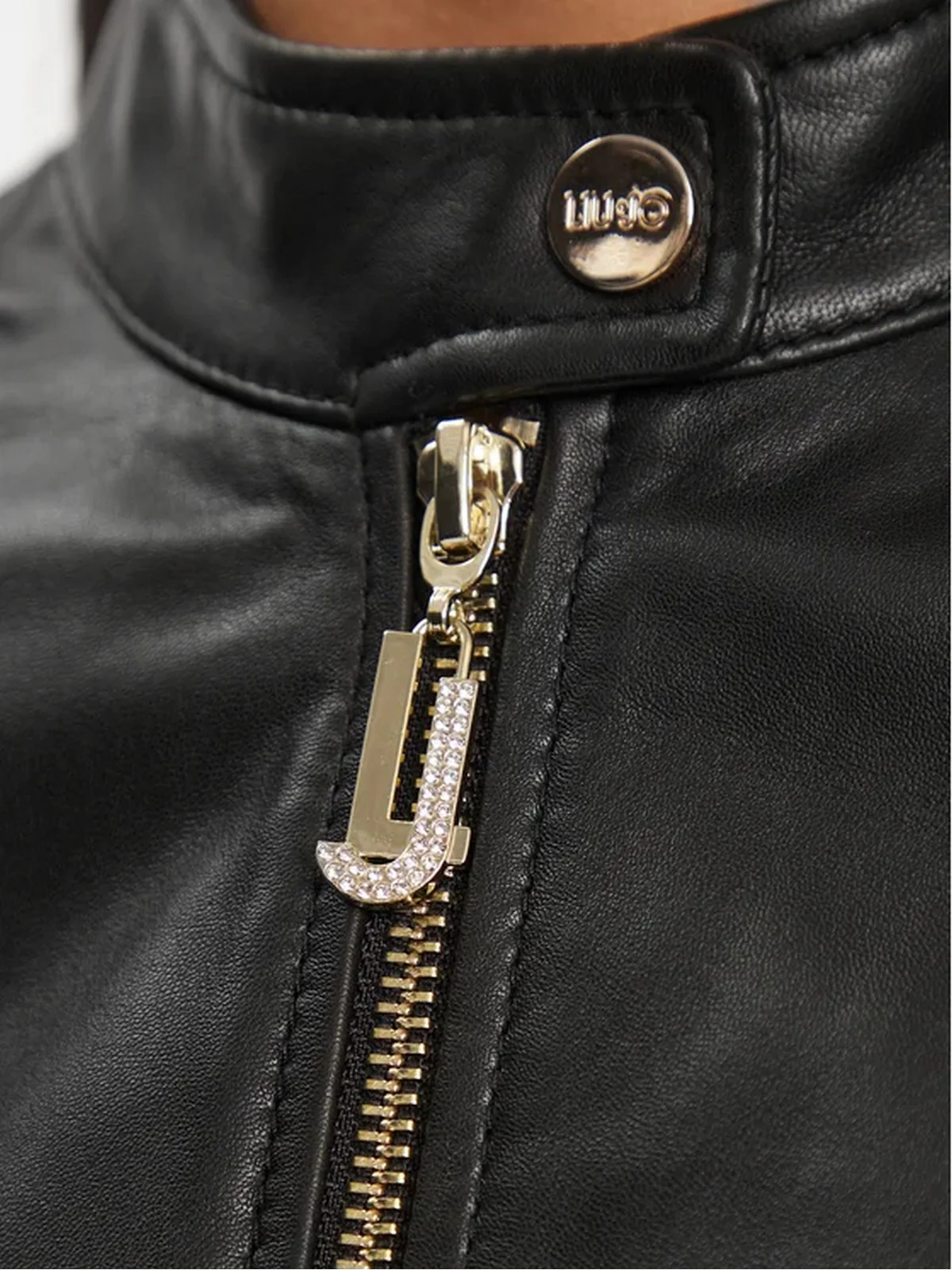 LIU JO BLACK Giubbino Donna  CA4256P0336 22222 Nero - Image 3