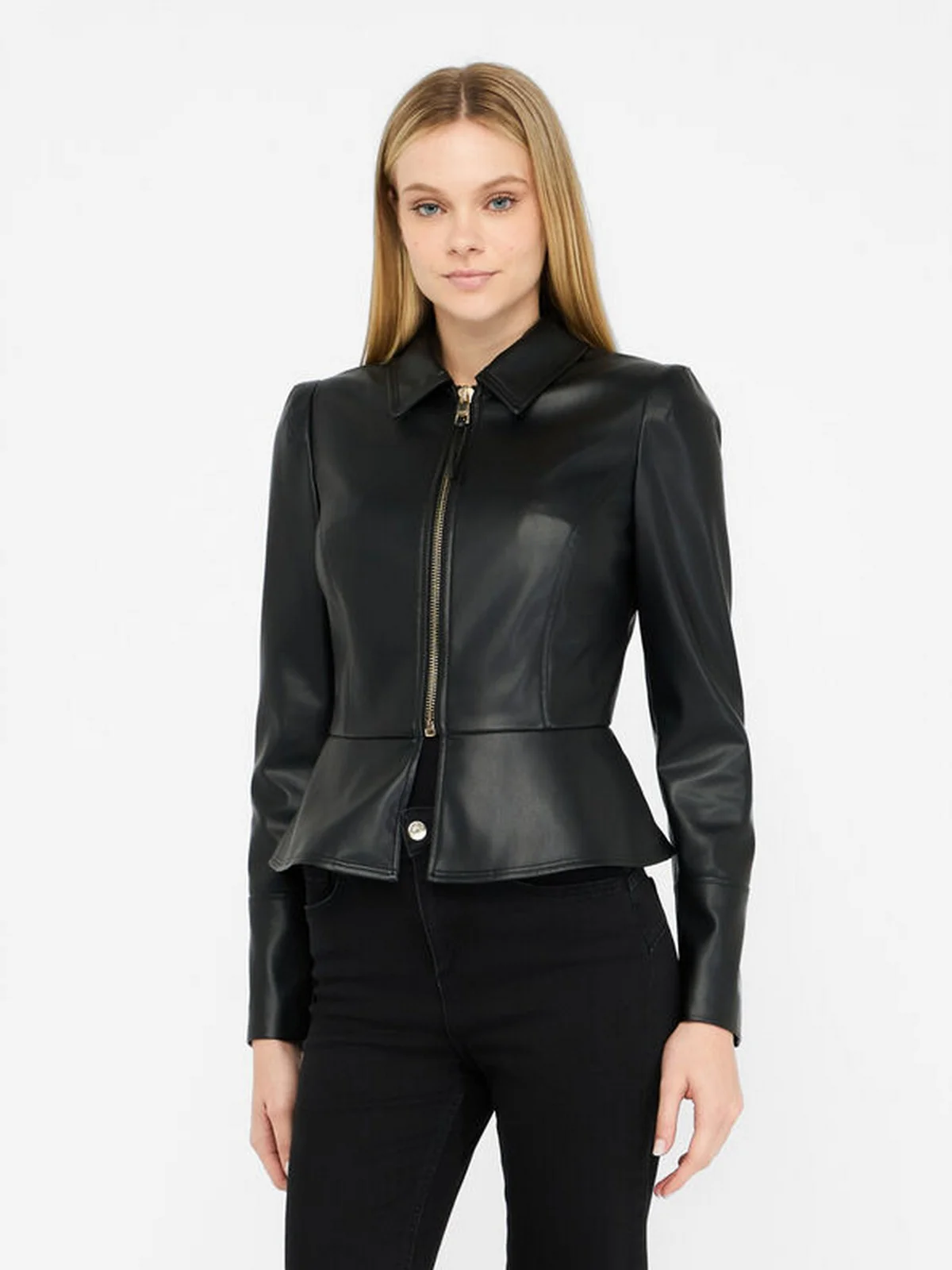 LIU JO BLACK Giubbino Donna  CF5203E0624 22222 Nero - Image 5