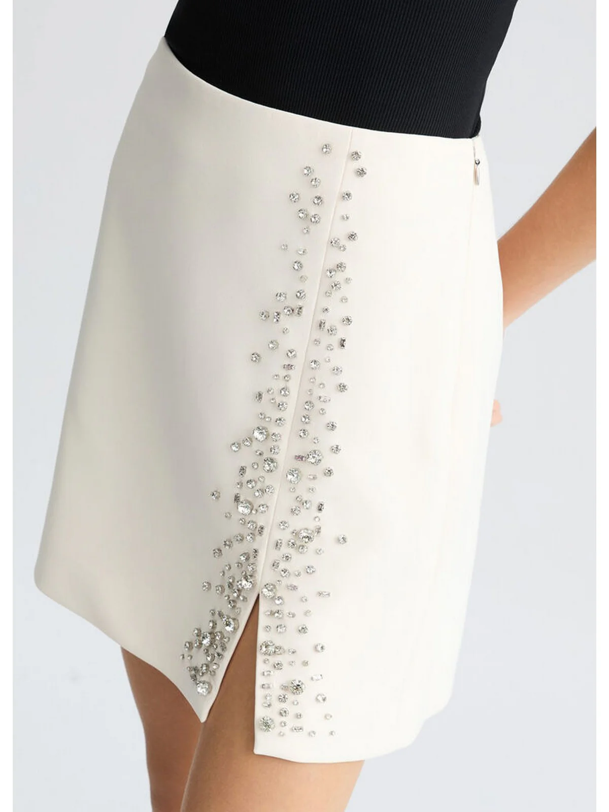 LIU JO BLACK Gonna Donna  CA5084T2527 X0659 Beige - Image 3