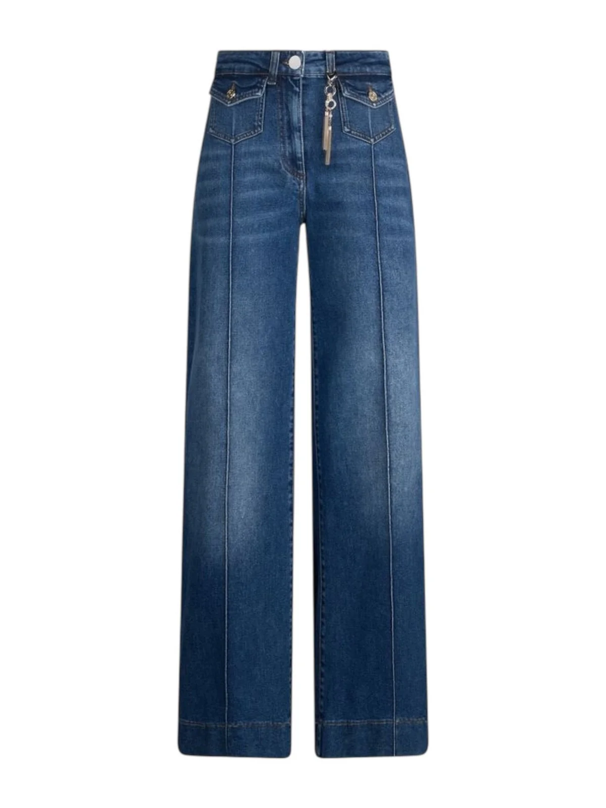 LIU JO BLACK Jeans Donna CF5135D5027 77097 Den.Blu sand wash